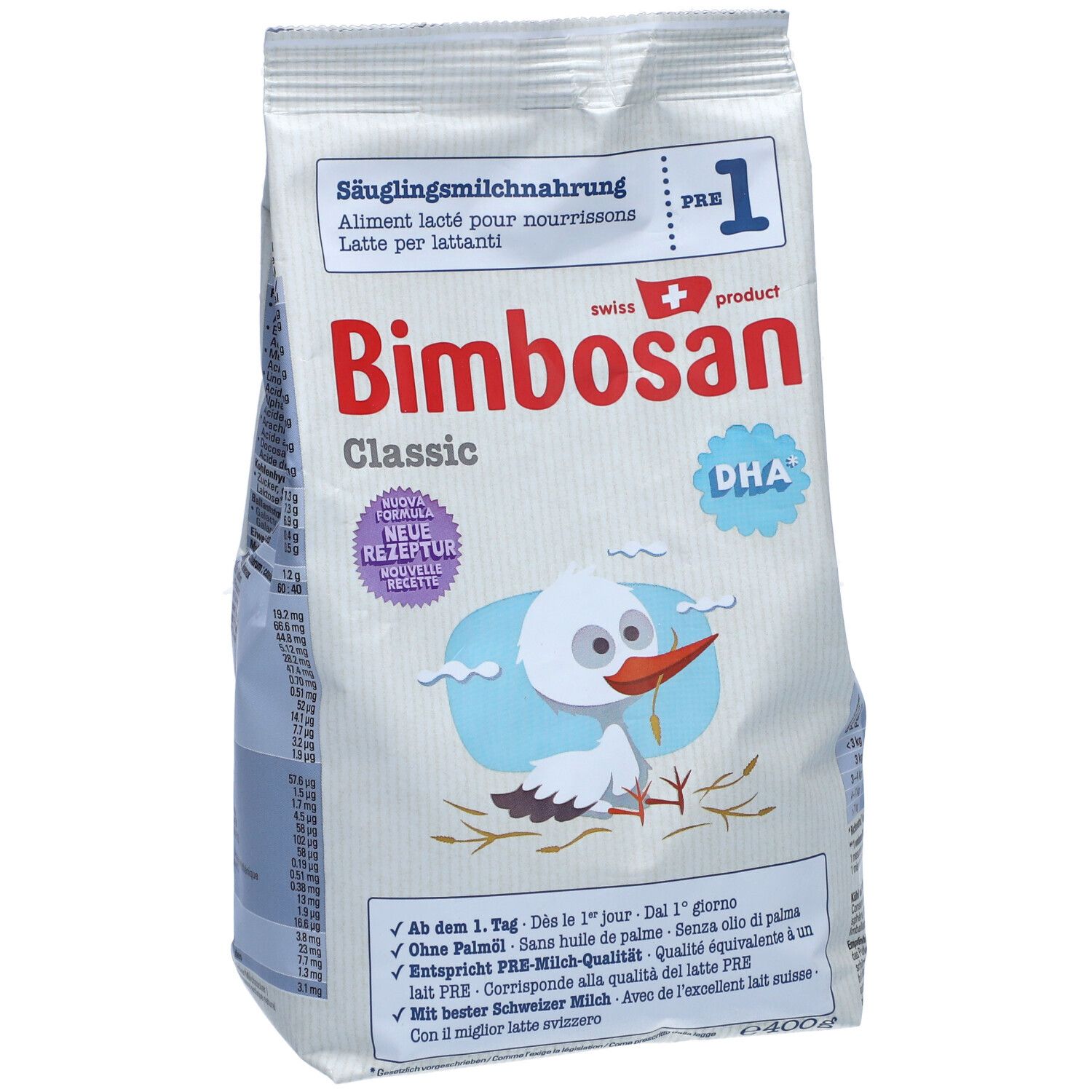 BIMBOSAN Classic 1 Aliment lacté pour nourissons