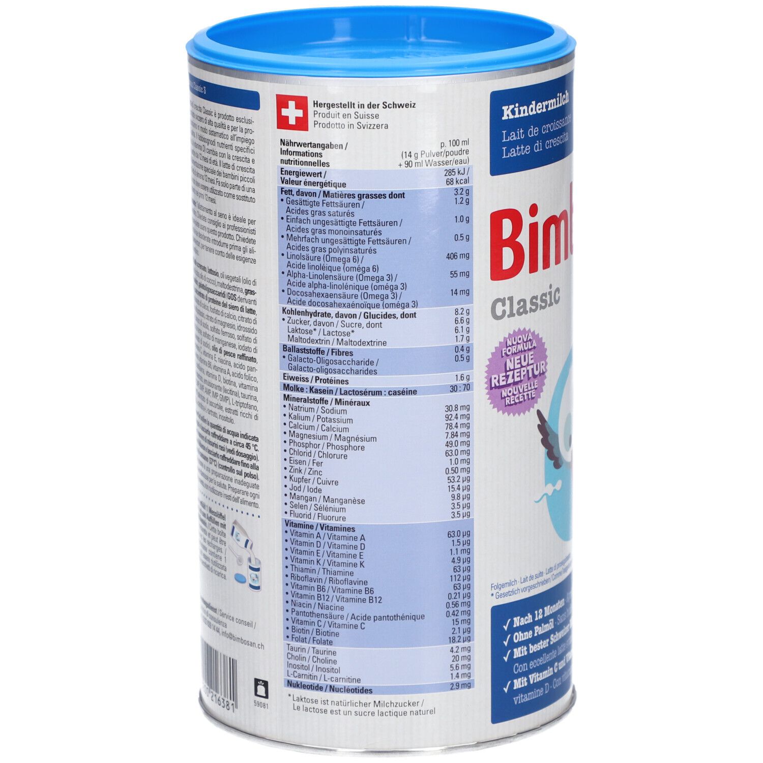 Bimbosan Classic Kindermilch 3