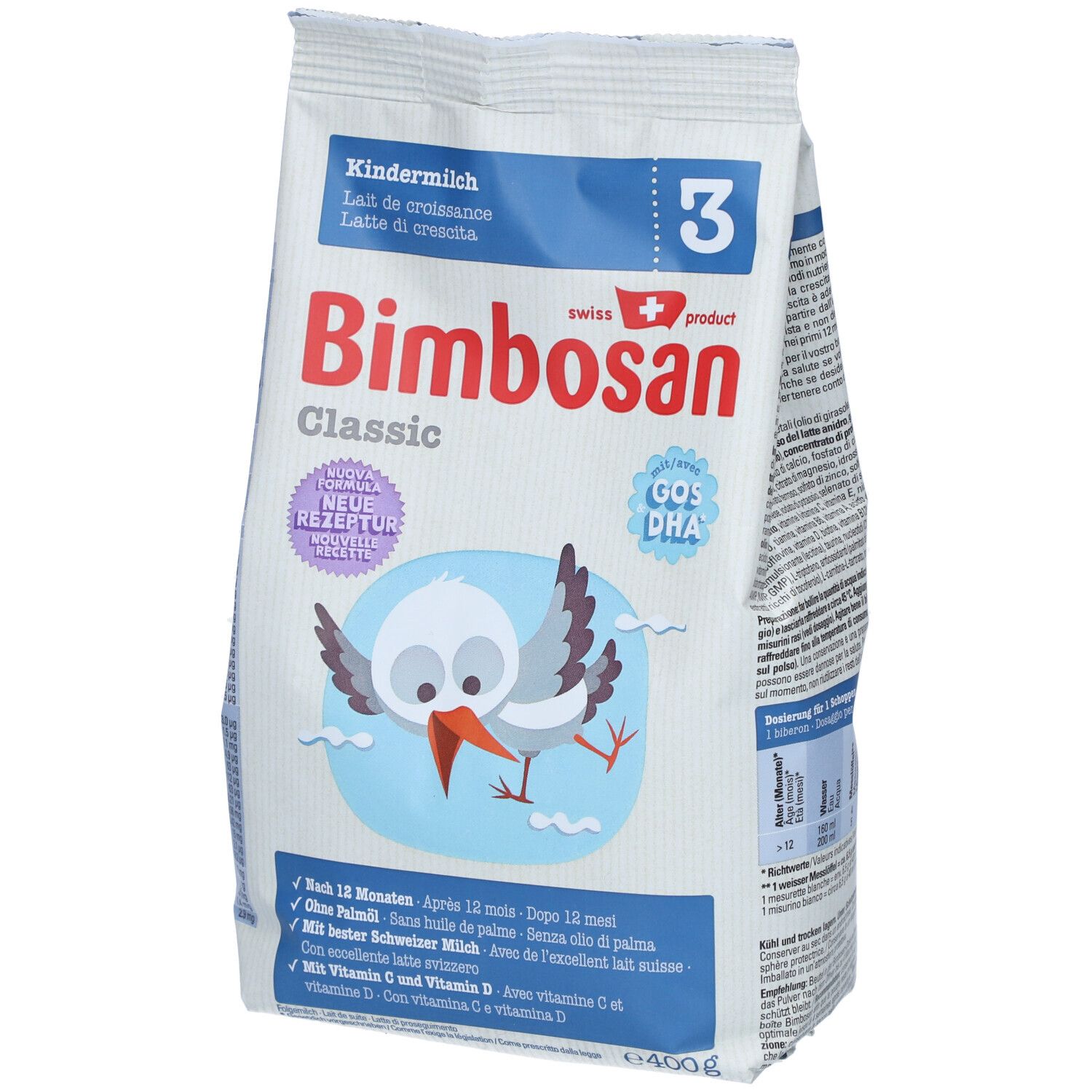 Bimbosan Classic Lait de croissance 3