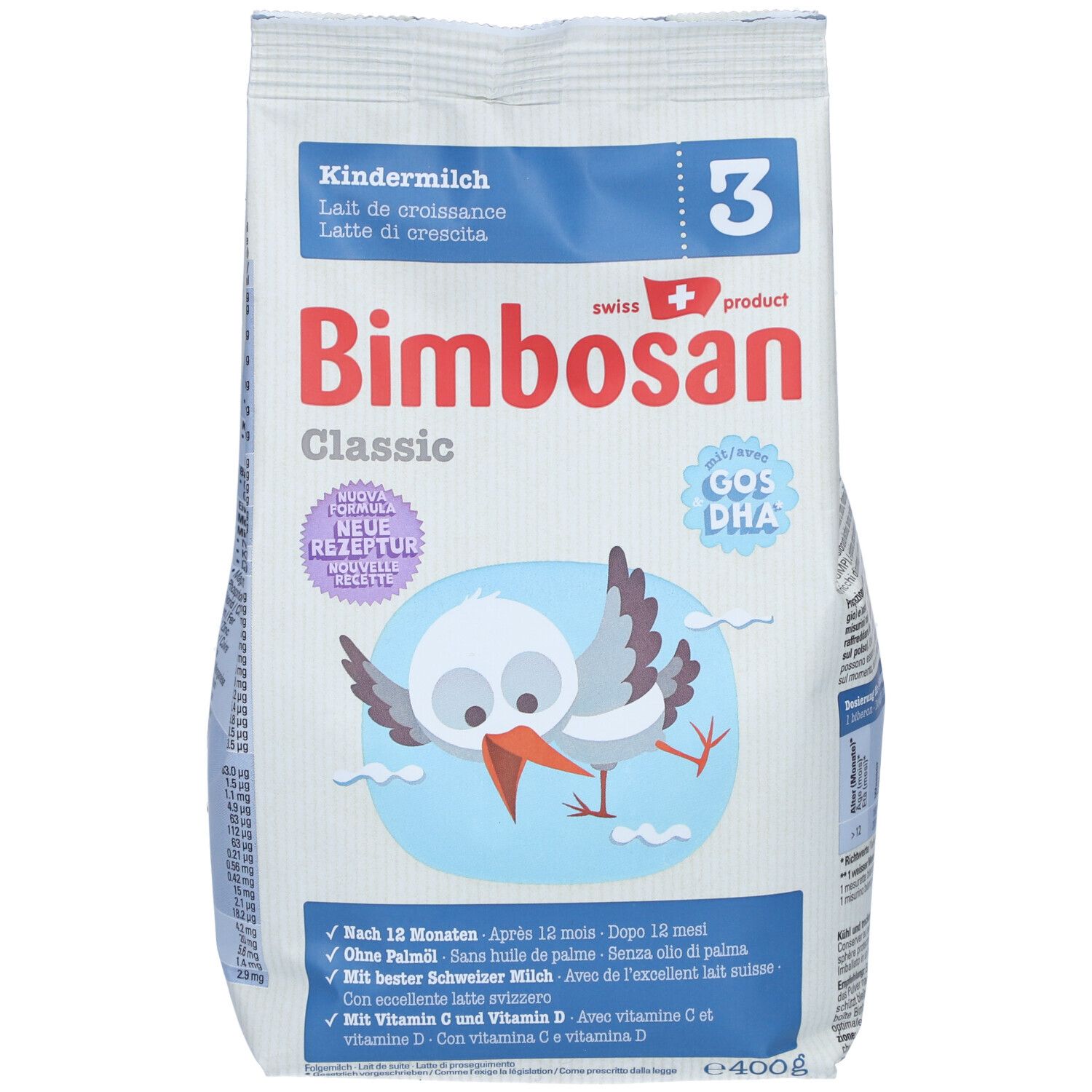 Bimbosan Classic Lait de croissance 3