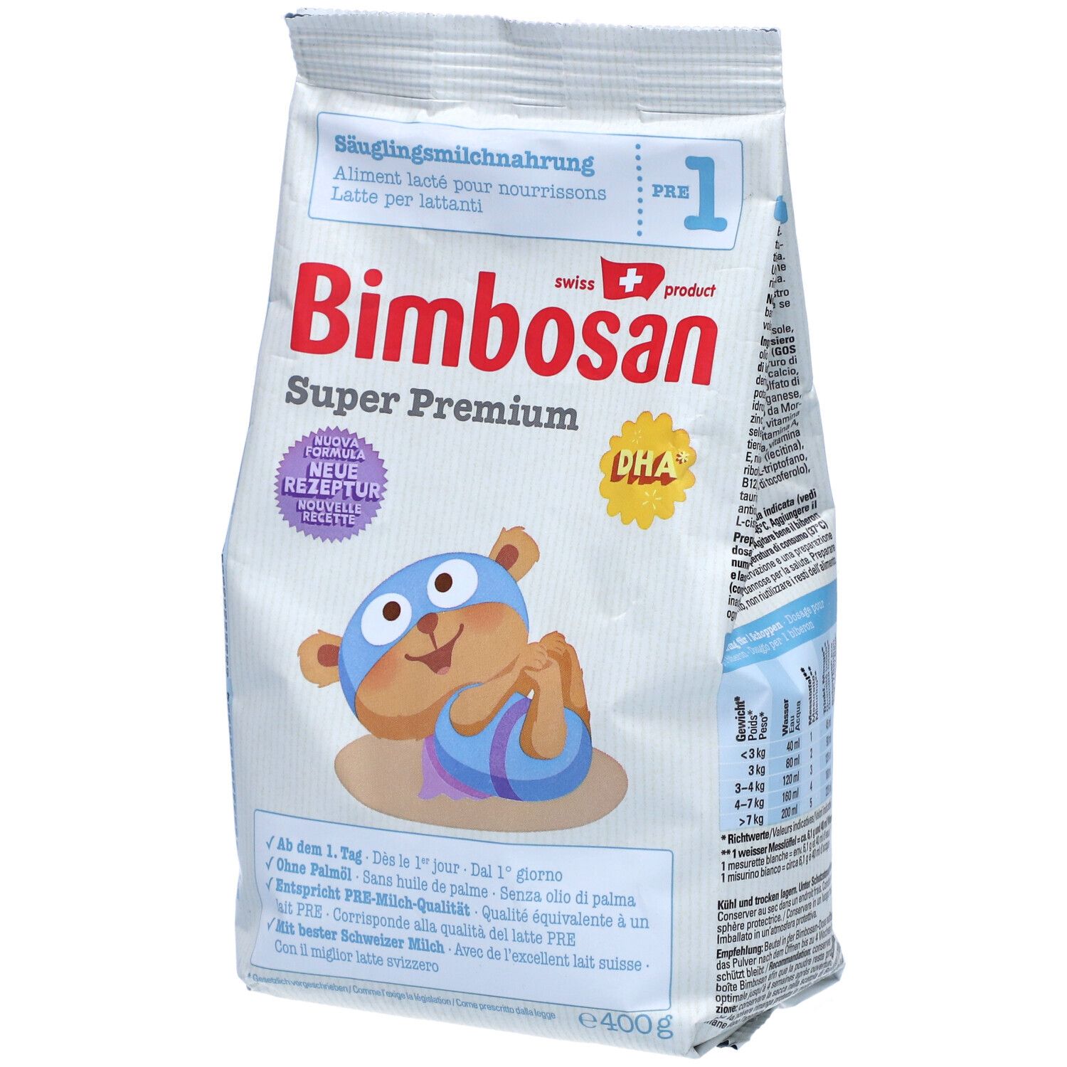 Bimbosan Super Premium 1 Säuglingsmilch