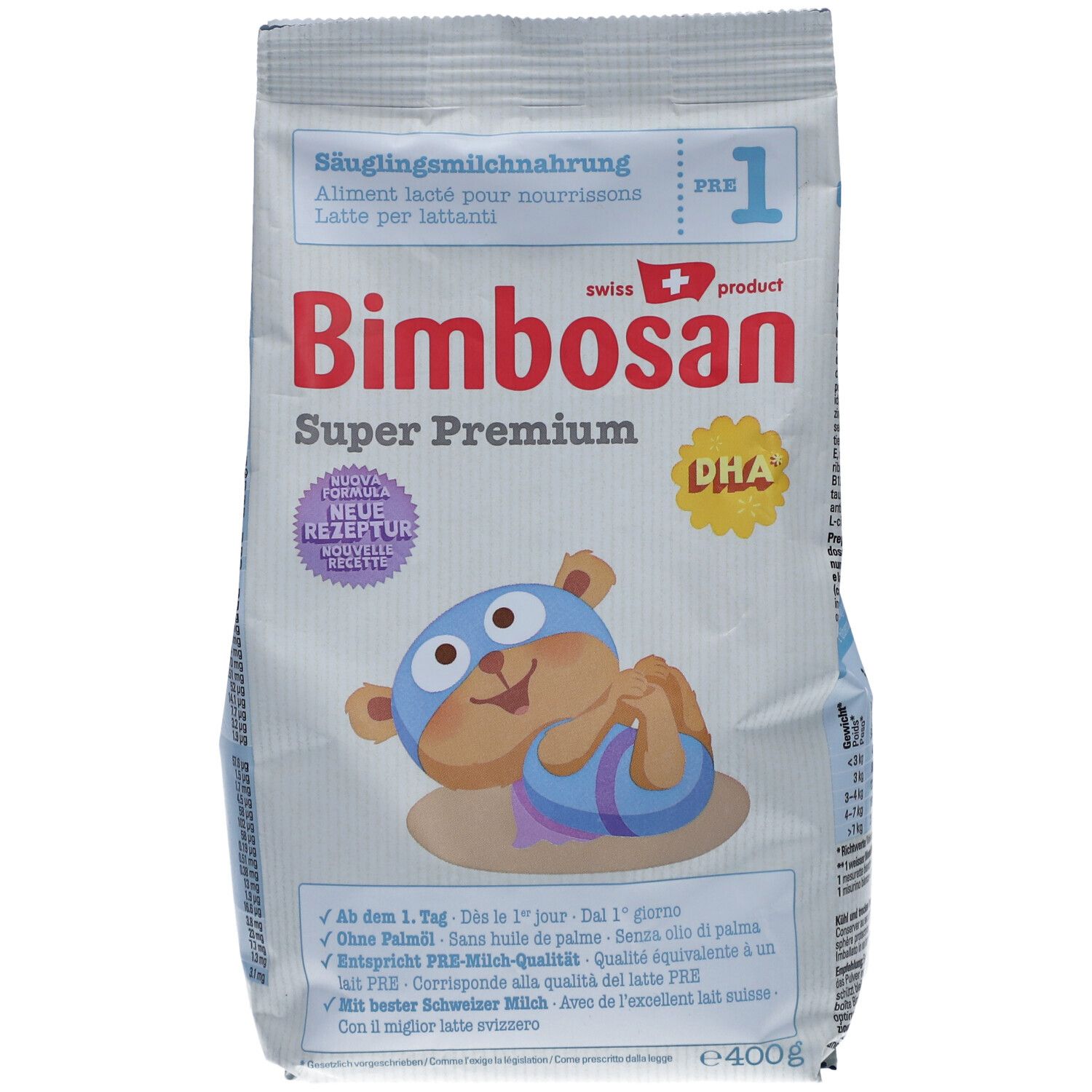 BIMBOSAN Super Premium Aliment lacté pour nourrissons 1