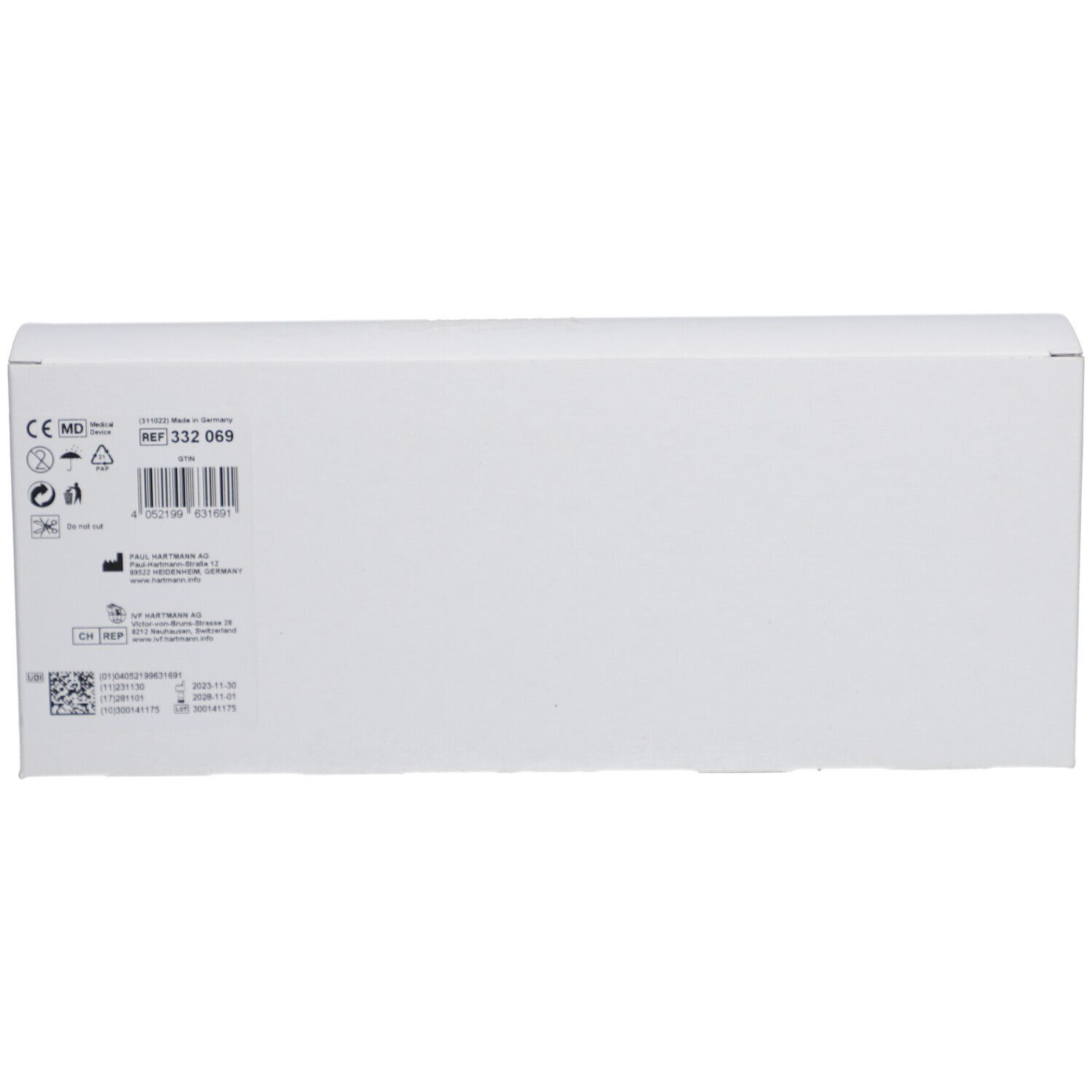 HARTMANN Rhena® Ideal Elastische Textilbinde, weiß 4 cm x 5 m