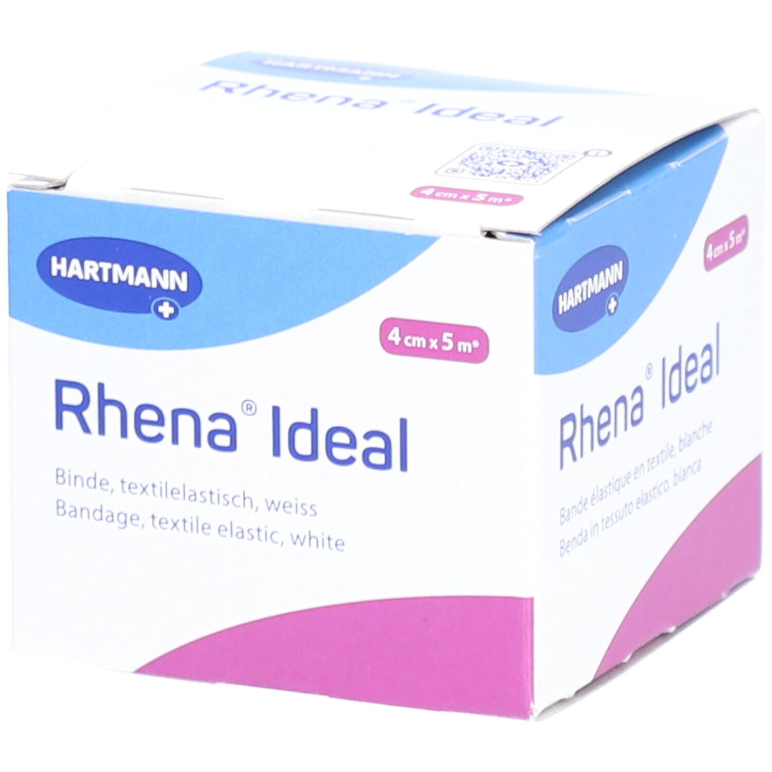 HARTMANN Rhena® Ideal Fixierstreifen 4 cm x 5 m weiß