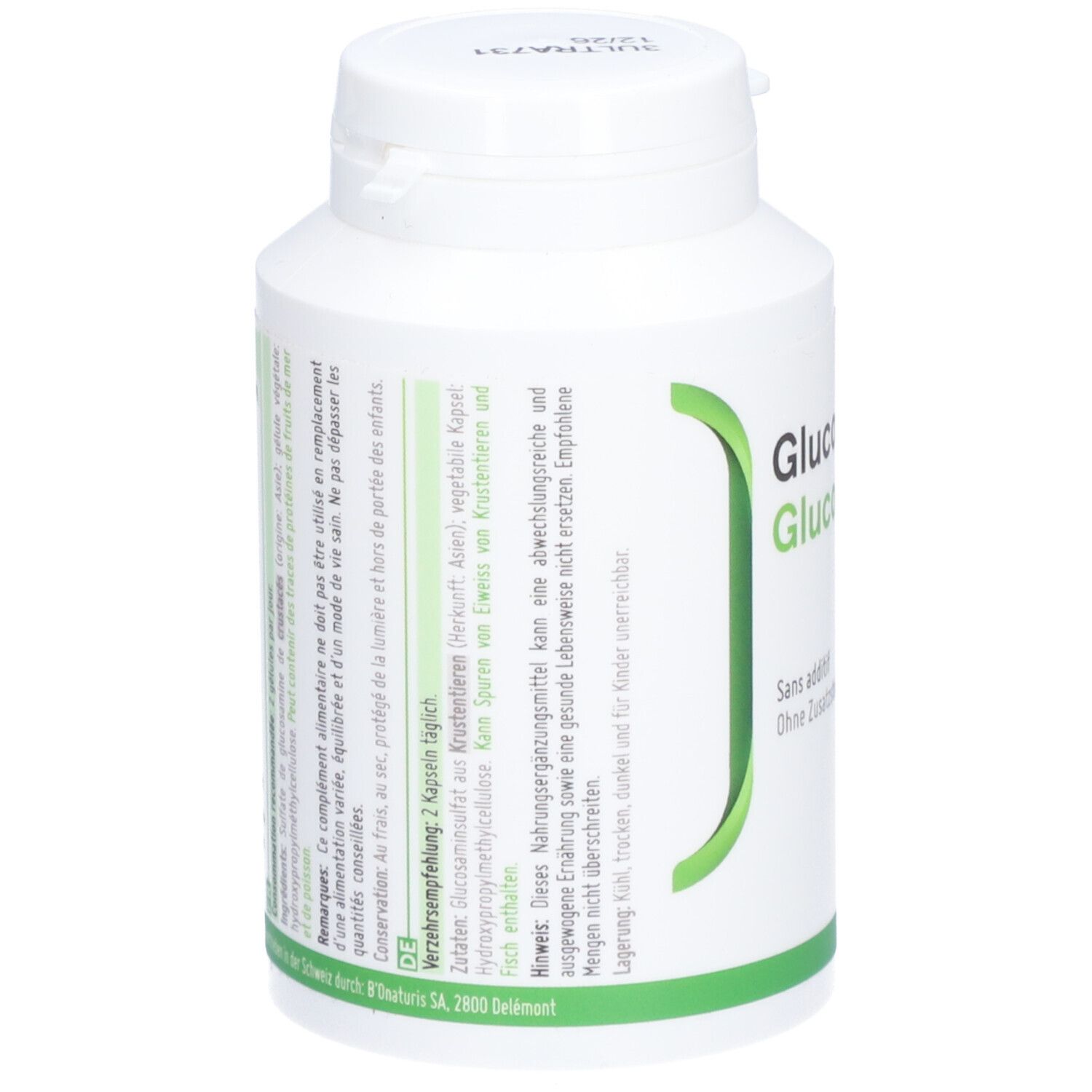 BIONATURIS Glucosamin Kaps 635 mg Ds 120 Stk