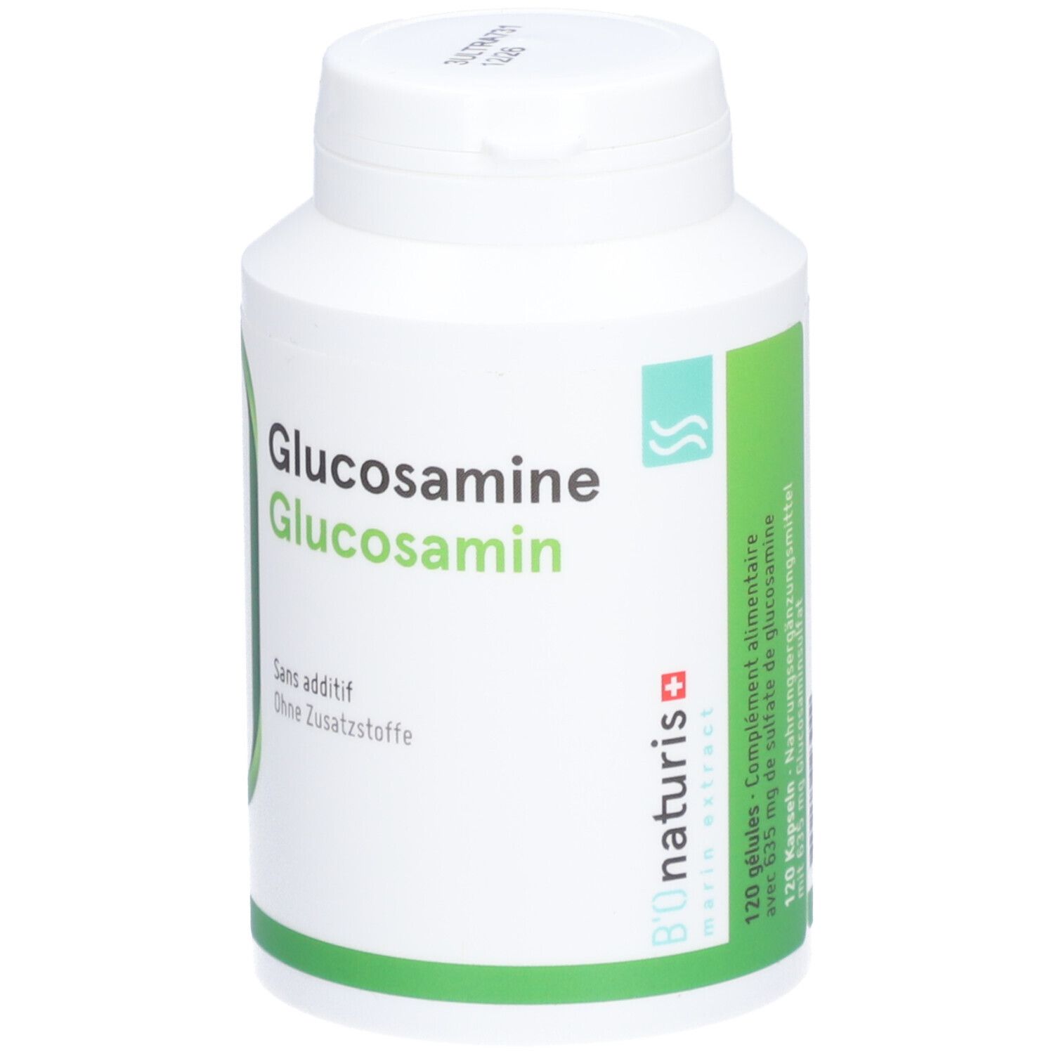 BIONATURIS Glucosamin Kaps 635 mg Ds 120 Stk
