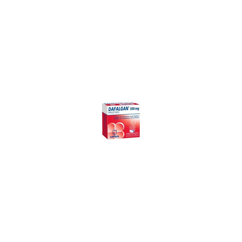 DAFALGAN Brausetabl 500 mg 40 Stk