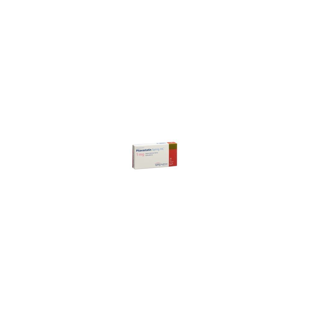 PITAVASTATIN Spirig HC Filmtabl 1 mg 30 Stk