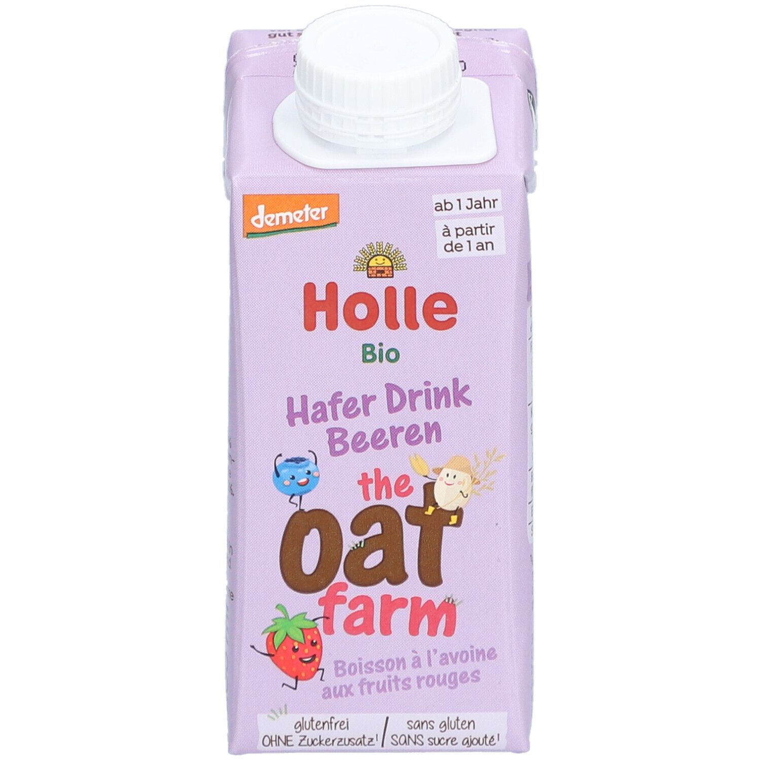 HOLLE BIO Boisson d'avoine bio aux baies à partir de 1 an