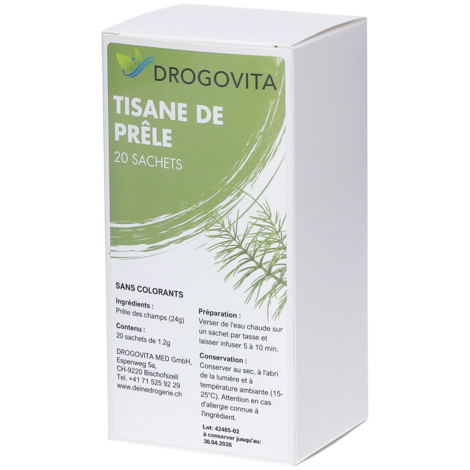 Drogovita Tisane de prêle