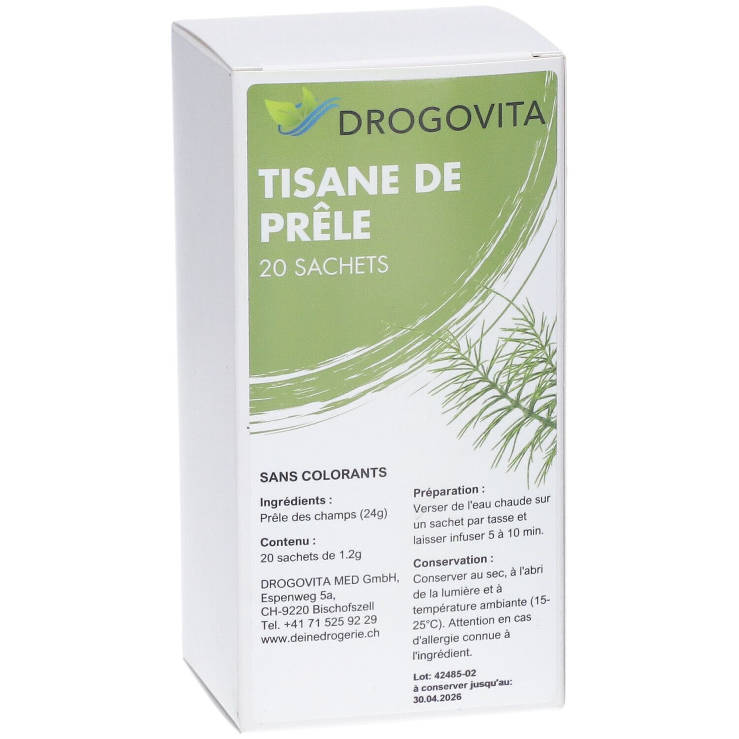 Drogovita Tisane de prêle