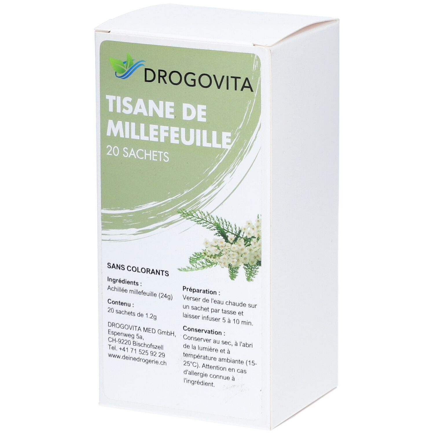 Drogovita Tisane de millefeuille