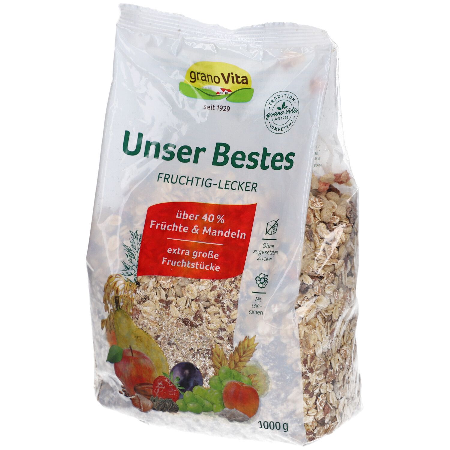 granoVita Fruchtiges Müsli - Unser Bestes