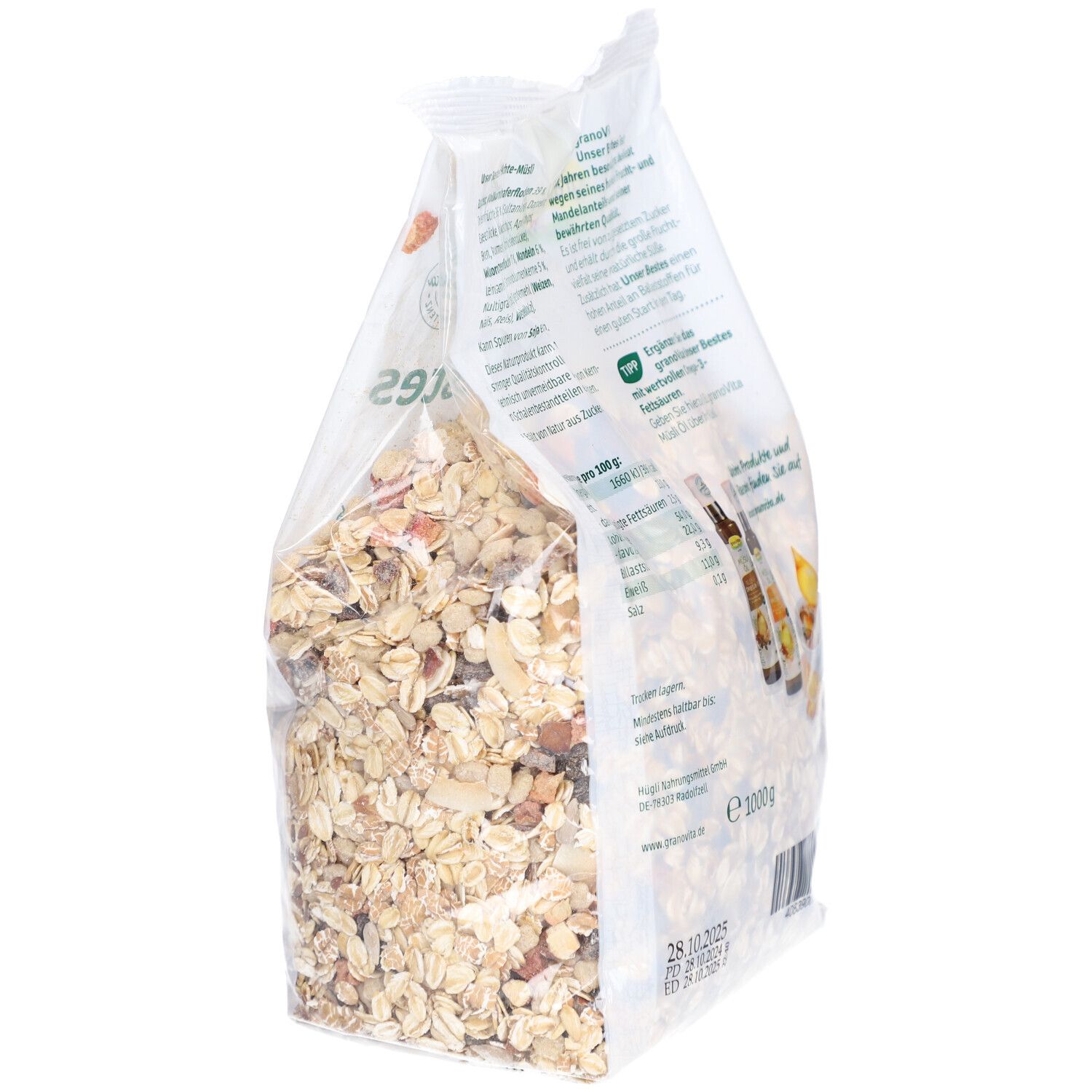 granoVita Fruchtiges Müsli - Unser Bestes