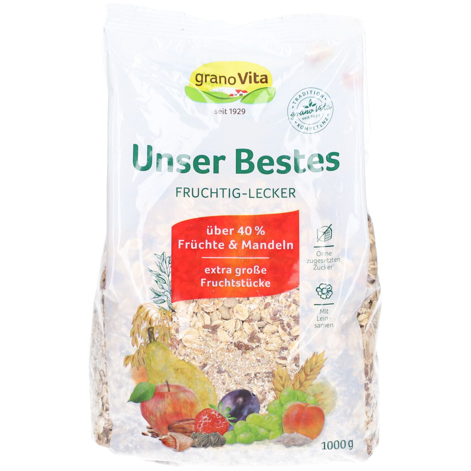 granoVita Fruchtiges Müsli - Unser Bestes