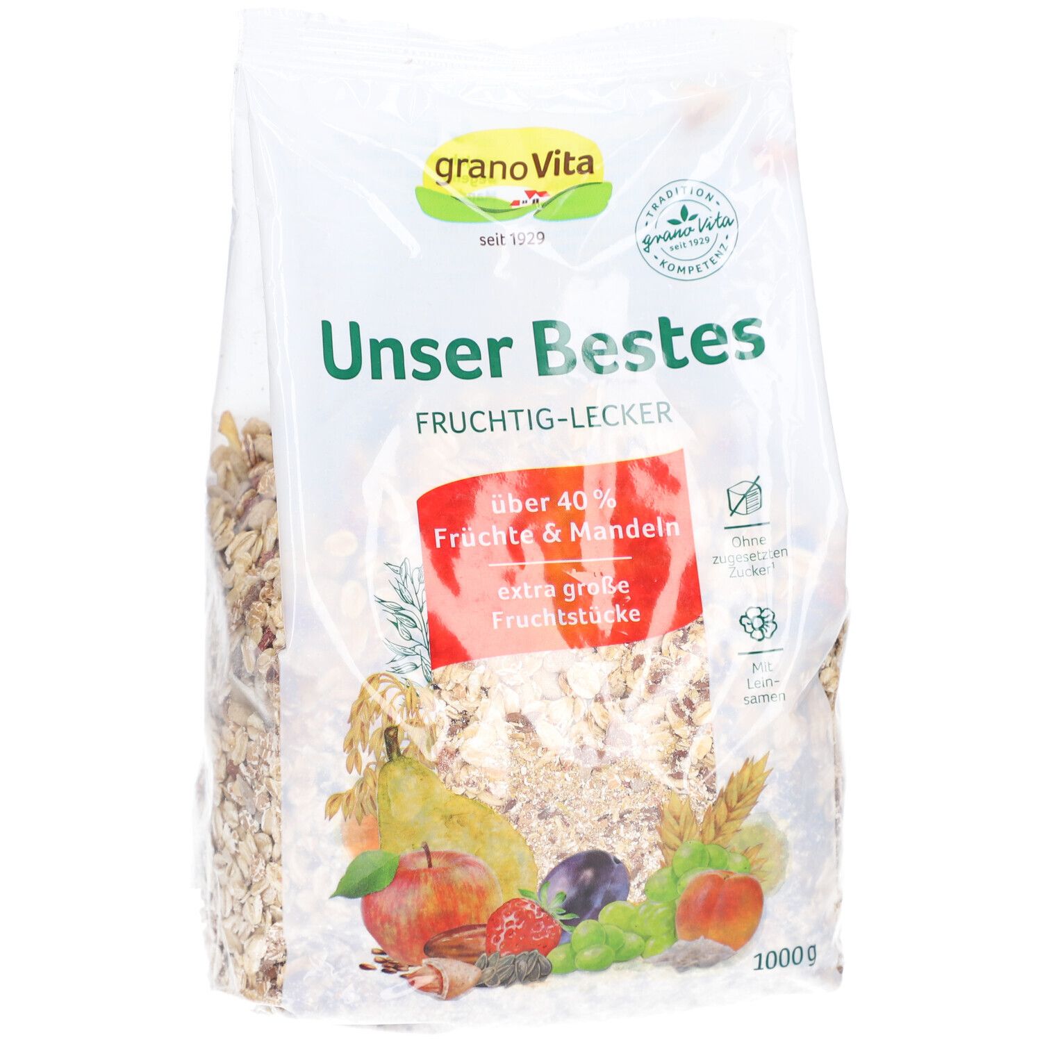 granoVita Fruchtiges Müsli - Unser Bestes