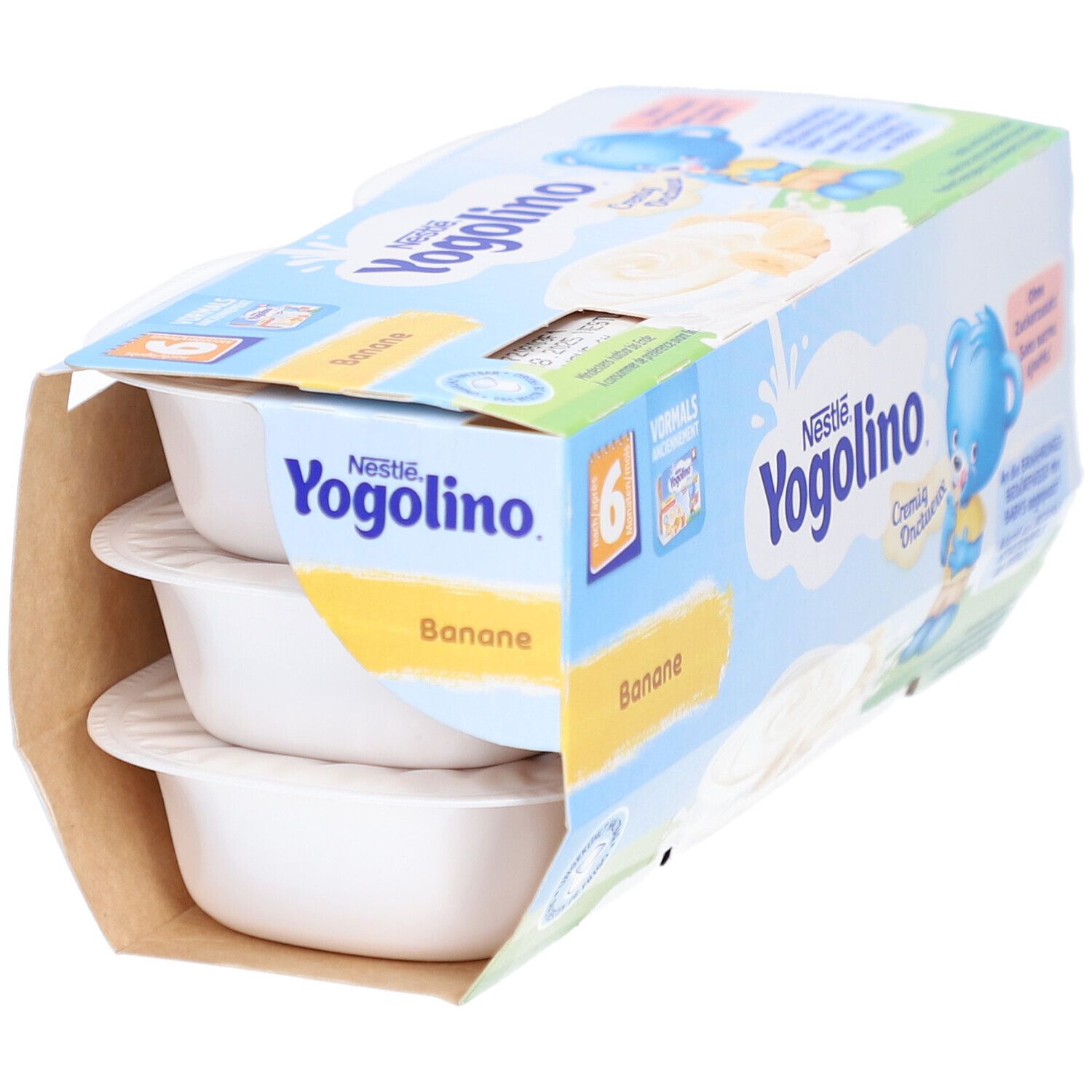 Nestlé Yogolino Crème à la banane après 6 mois