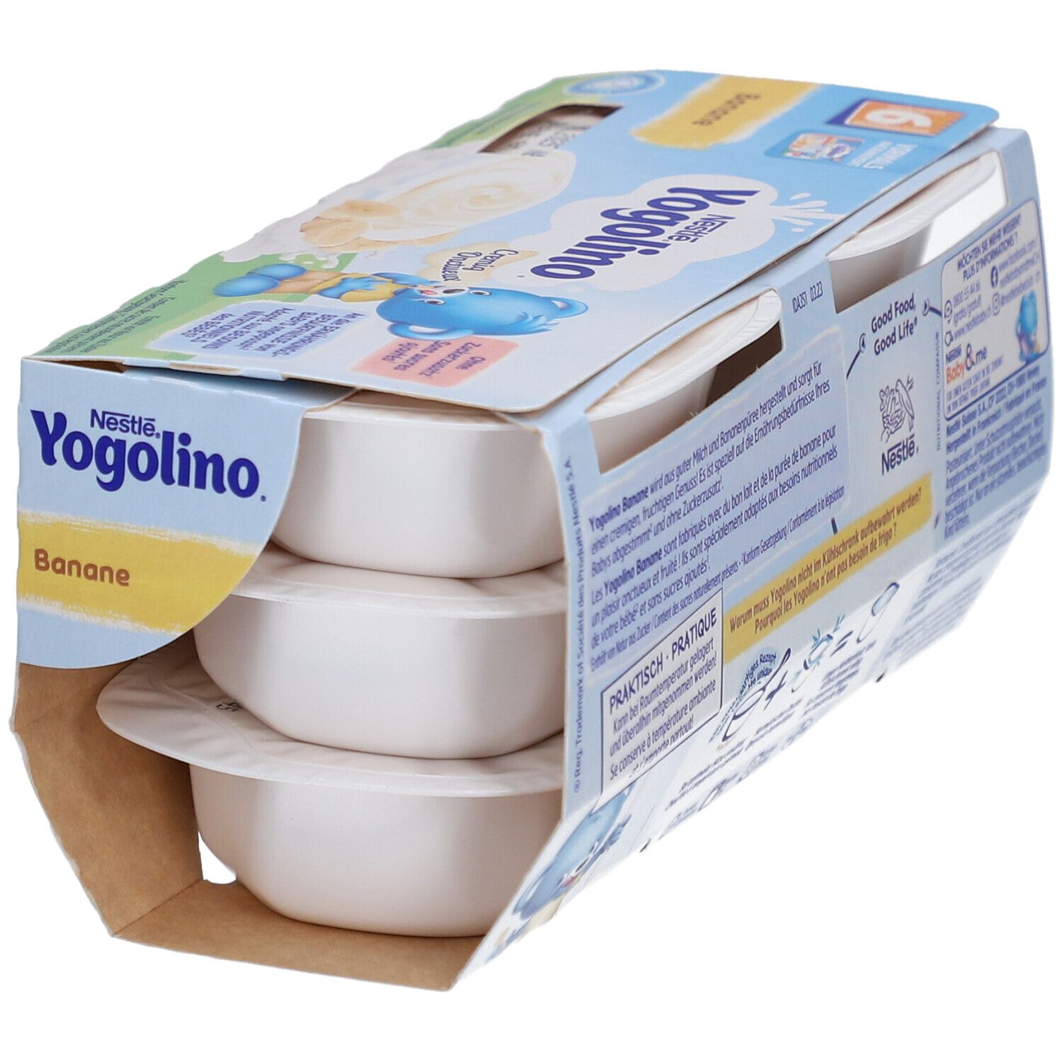 Nestlé Yogolino Crème à la banane après 6 mois