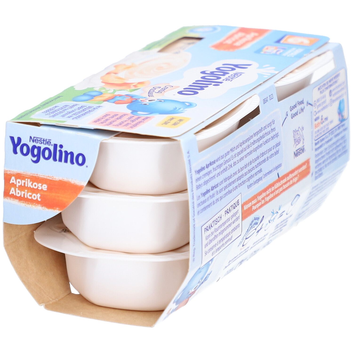 Nestlé Yogolino Cremig Aprikose 6 Monate 6 x 50 g