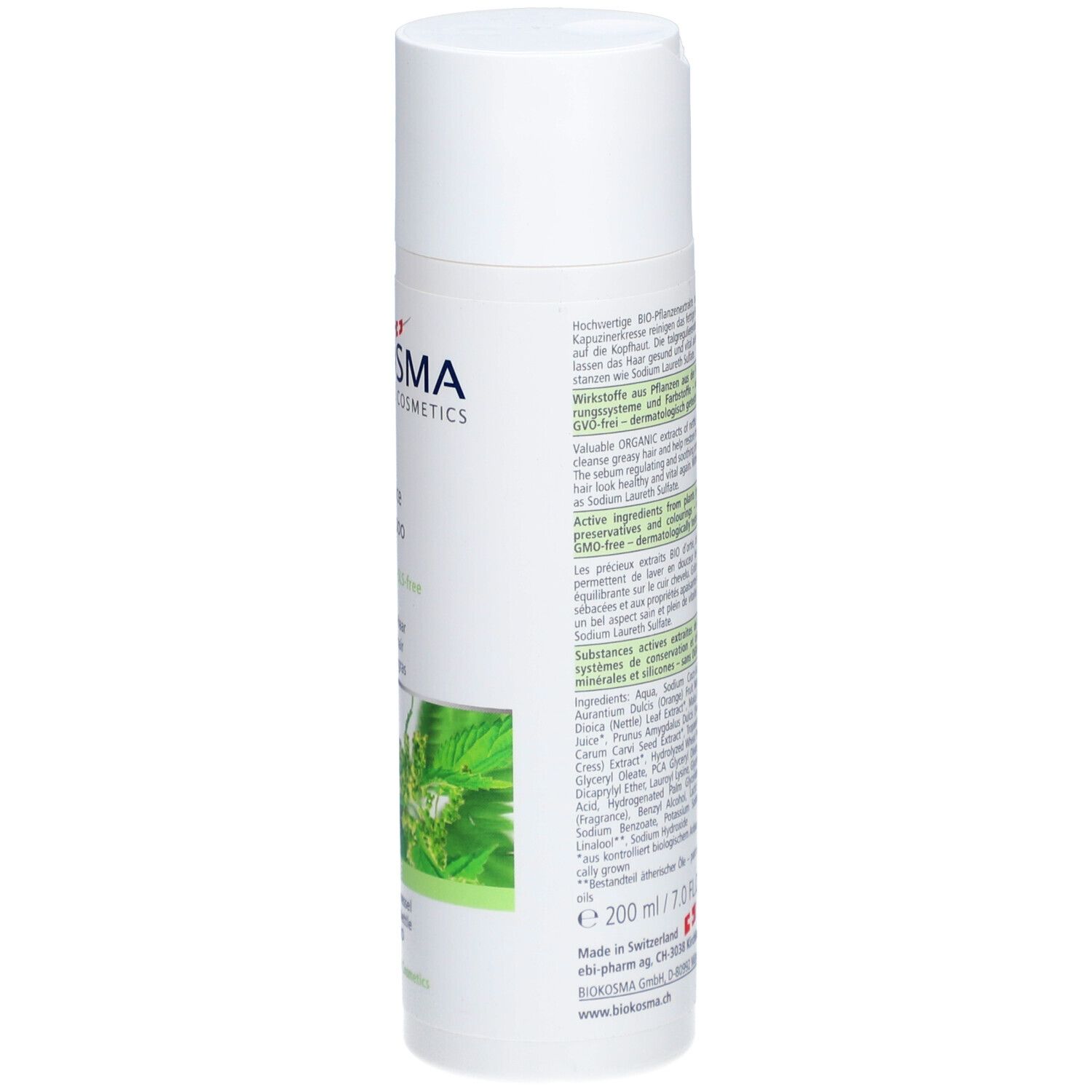 BIOKOSMA Shampoo Balance Brennnessel BIO Fl 200 ml