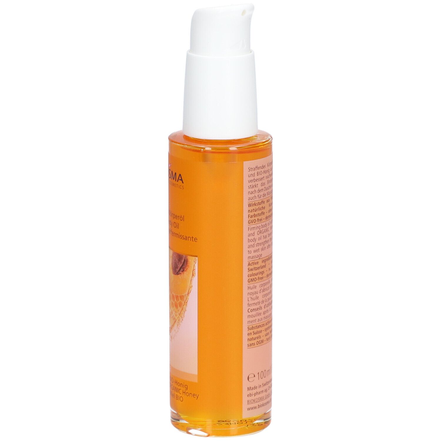 BIOKOSMA Körperöl Aprikose Honig BIO Fl 100 ml