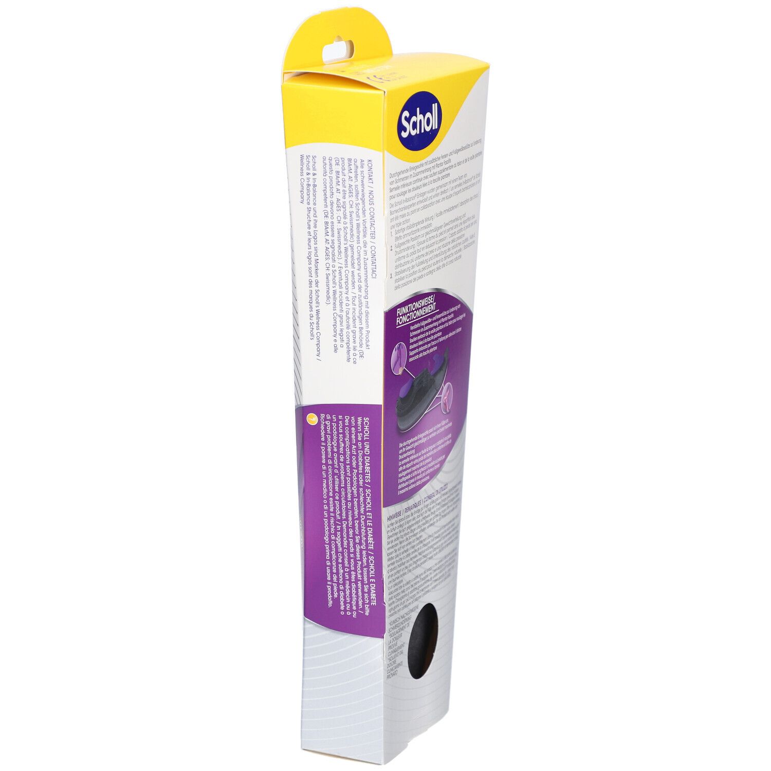 Scholl In-Balance® Einlegesohlen bei Plantarfasziitis Größe M