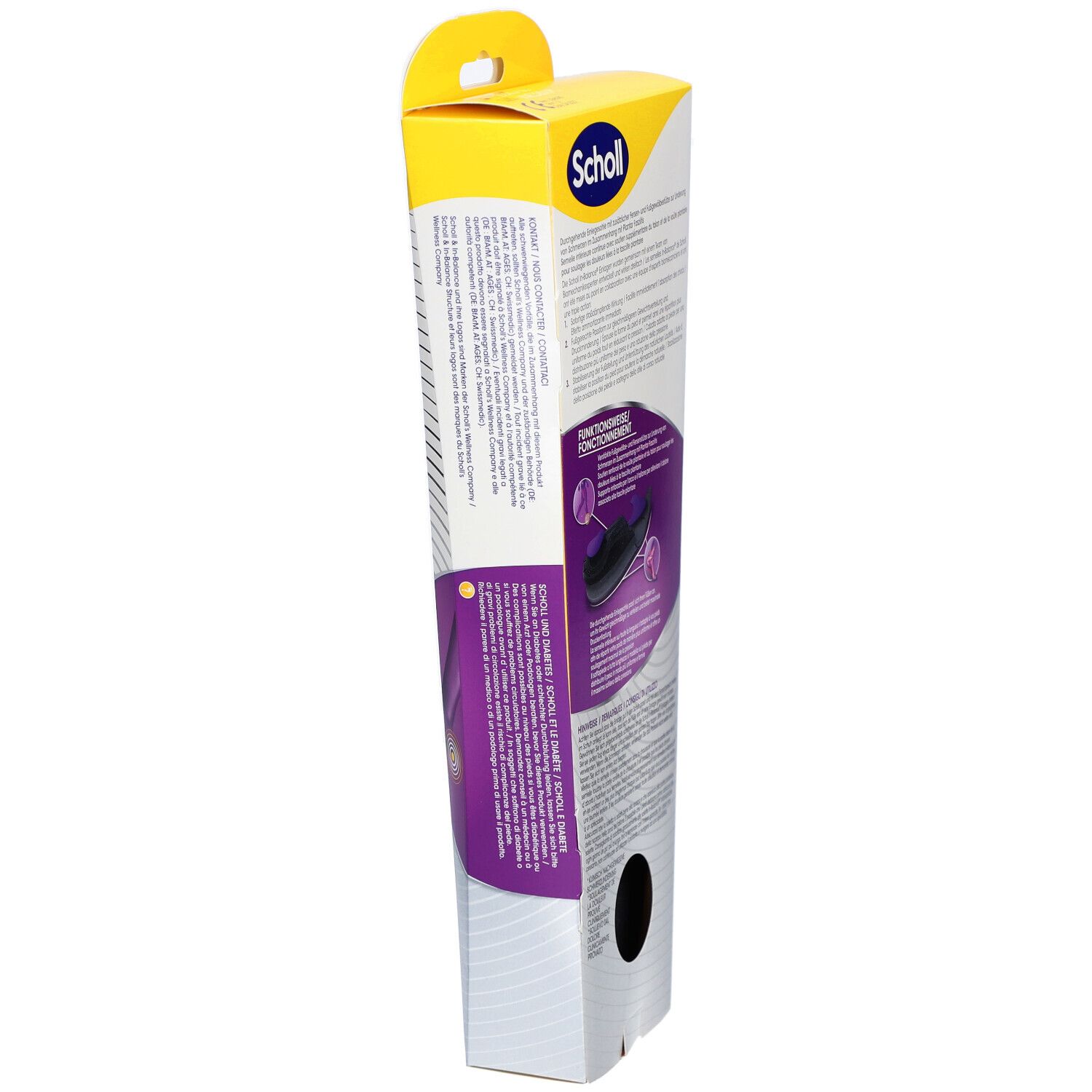 Scholl In-Balance® Einlegesohlen bei Plantarfasziitis Größe L