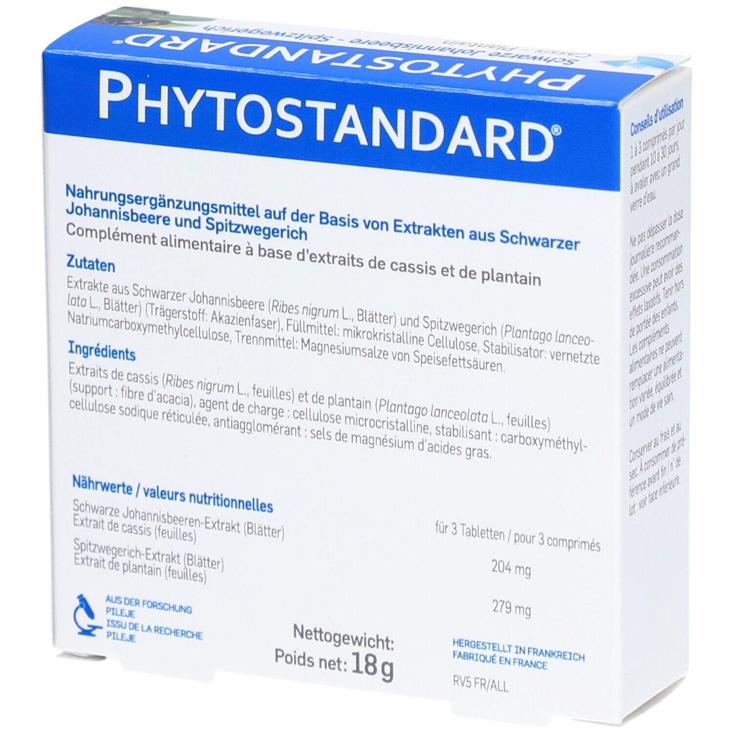 Phytostandard® - Cassis / Plantain