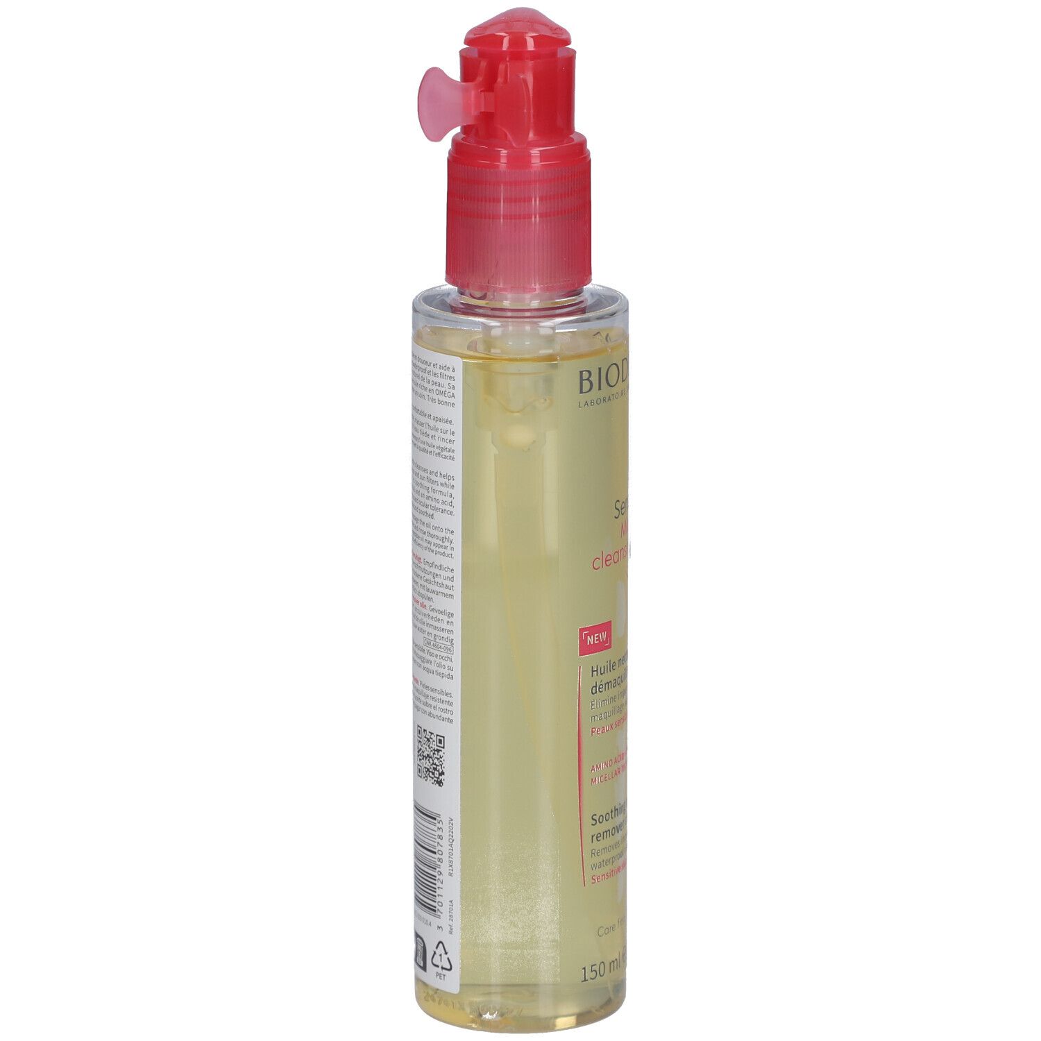 BIODERMA Sensibio Beruhigendes Reinigungsöl zur Make-up-Entfernung