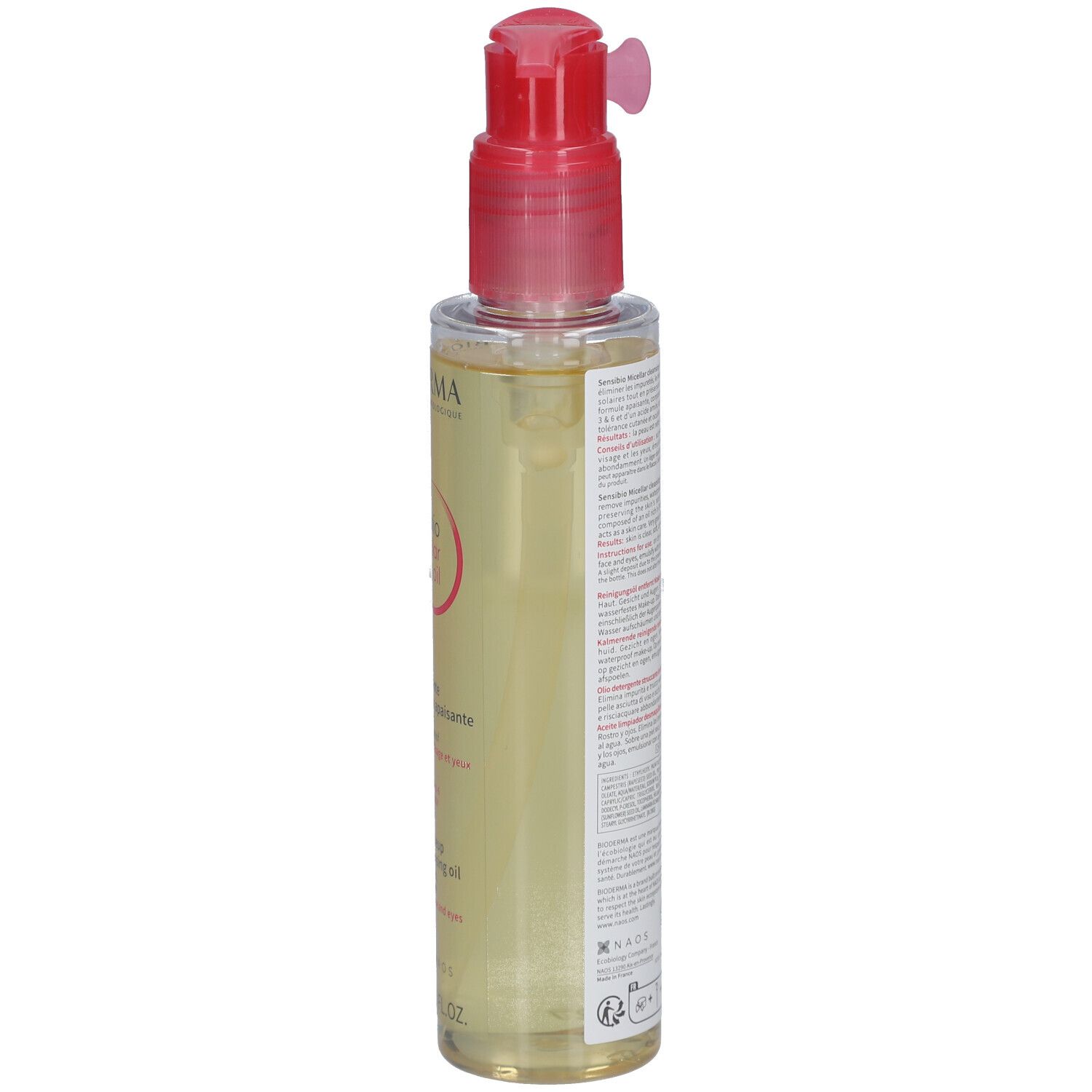BIODERMA Sensibio Beruhigendes Reinigungsöl zur Make-up-Entfernung