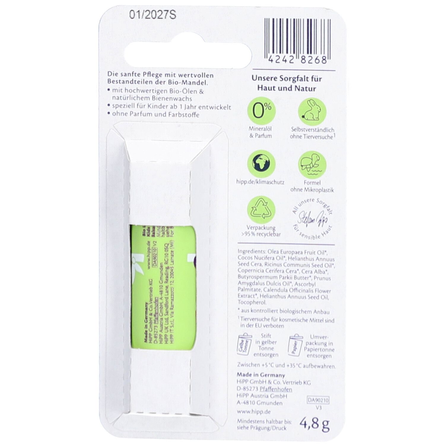 HIPP Bio-Lippenbalsam