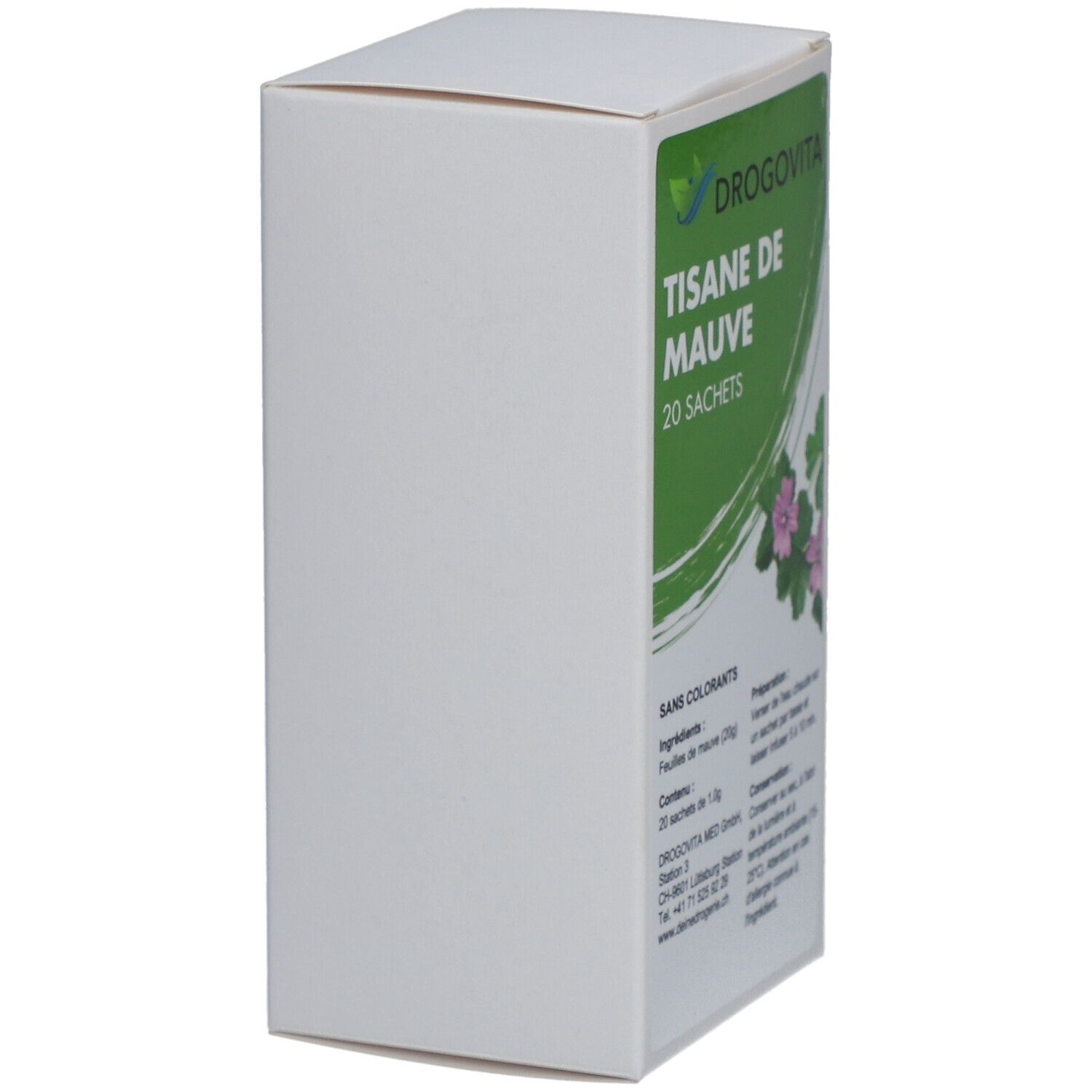DROGOVITA Malvenblätter Tee Btl 20 Stk