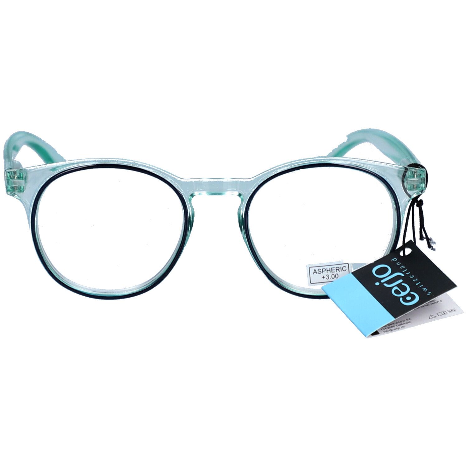 CERJO Lunettes de lecture + 3,00dpt 116.488.923