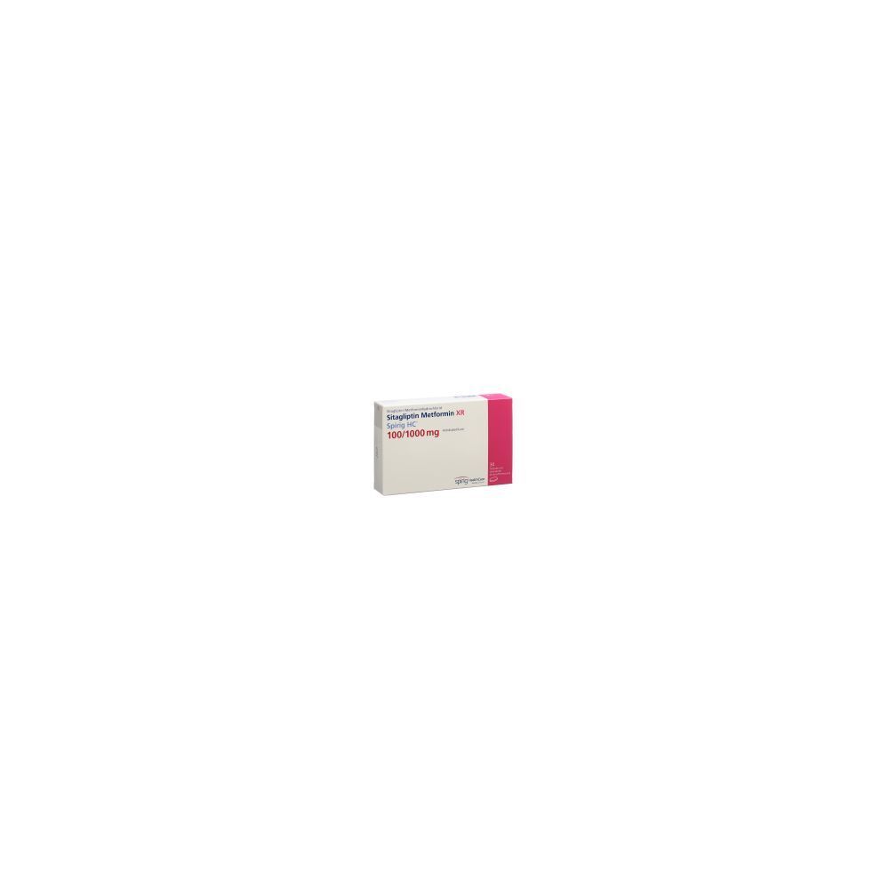 SITAGLIPTIN Metfor XR Spirig HC 100/1000mg 30 Stk