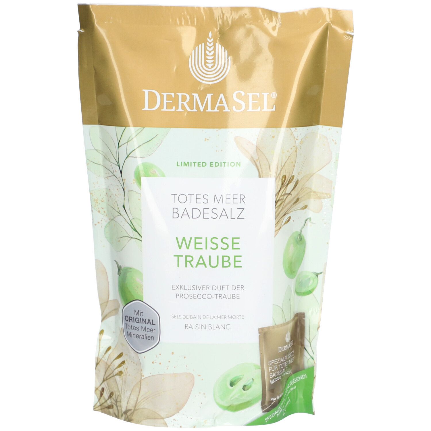DERMASEL® Totes Meer Badesalz Weiße Traube