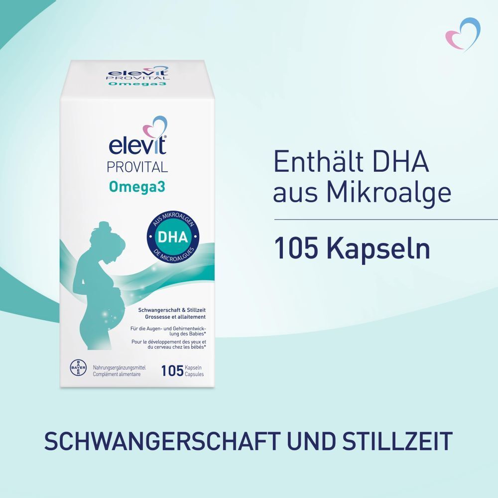 ELEVIT PROVITAL Omega3 DHA