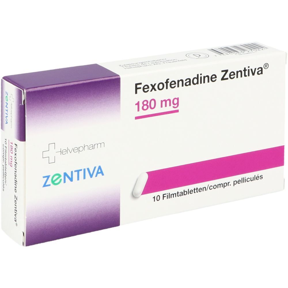 FEXOFENADINE Zentiva Filmtabl 180 mg 10 Stk