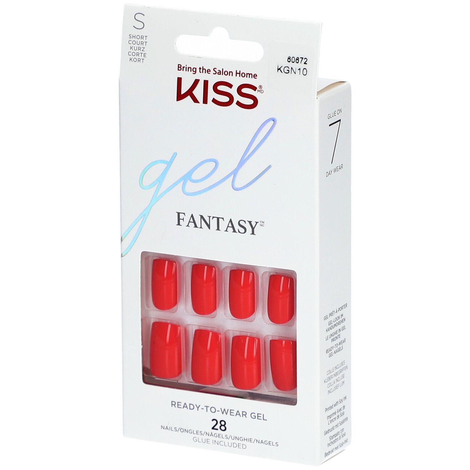 KISS Gel Fantasy Falsche Nägel Gel Prêt-à-porter