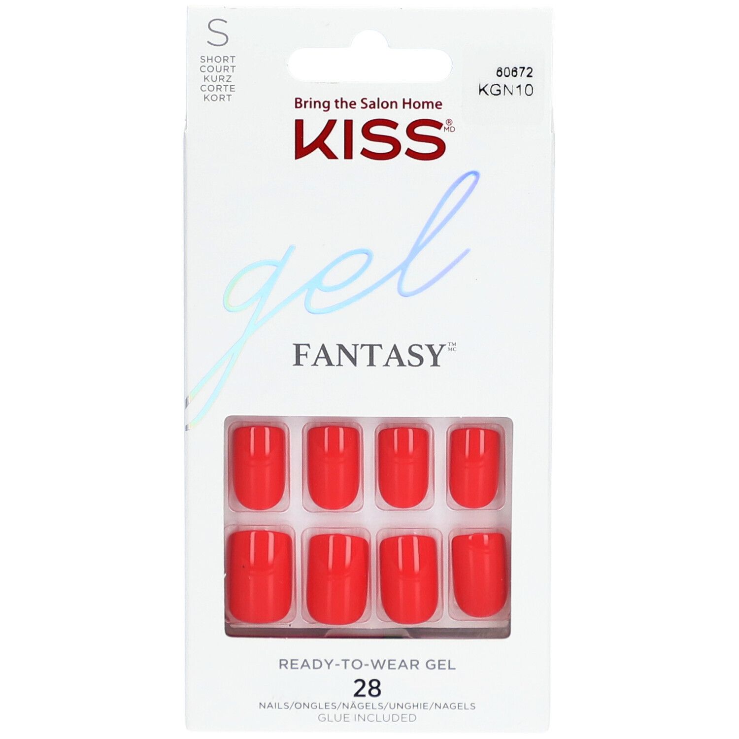 KISS Gel Fantasy Falsche Nägel Gel Prêt-à-porter