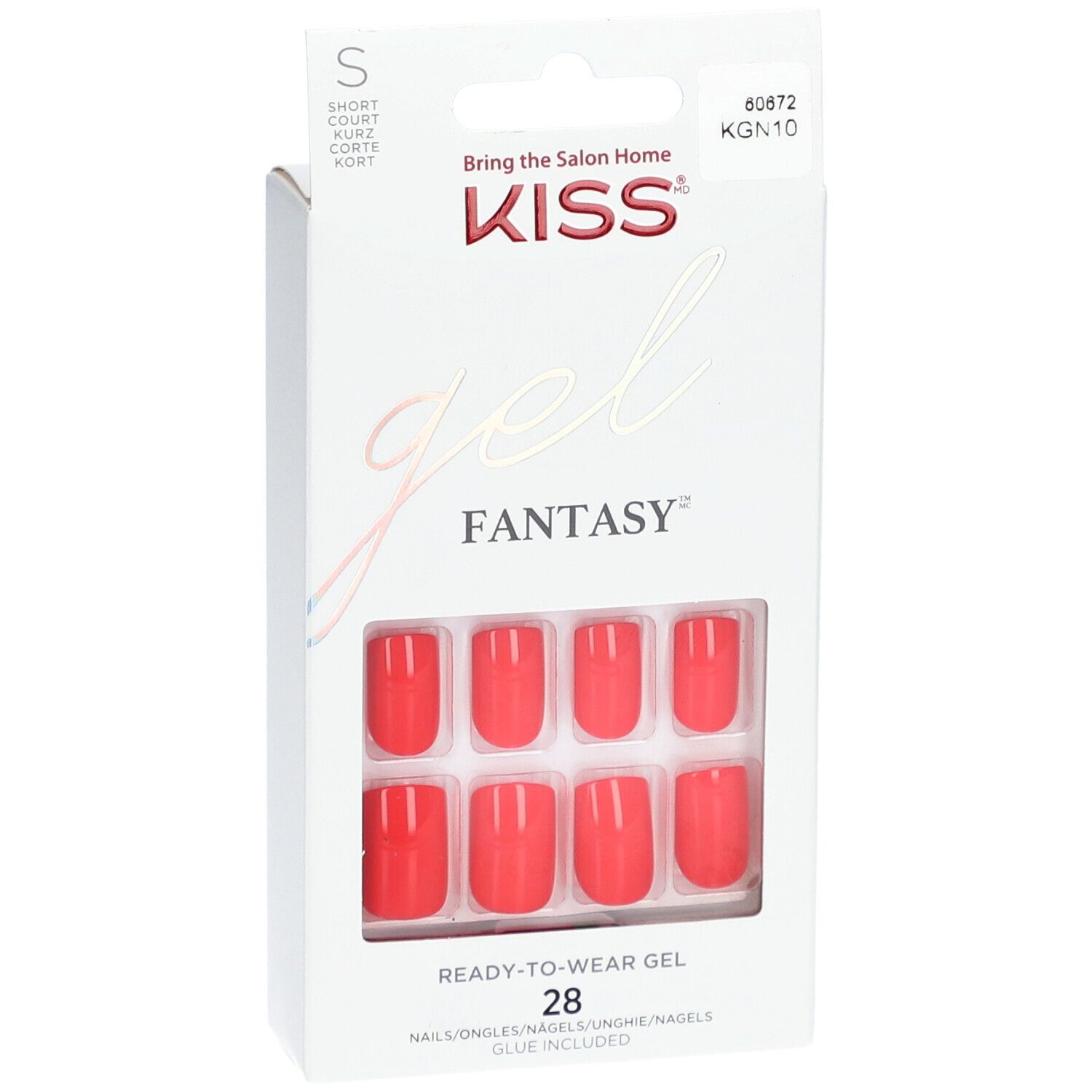 KISS Gel Fantasy Falsche Nägel Gel Prêt-à-porter