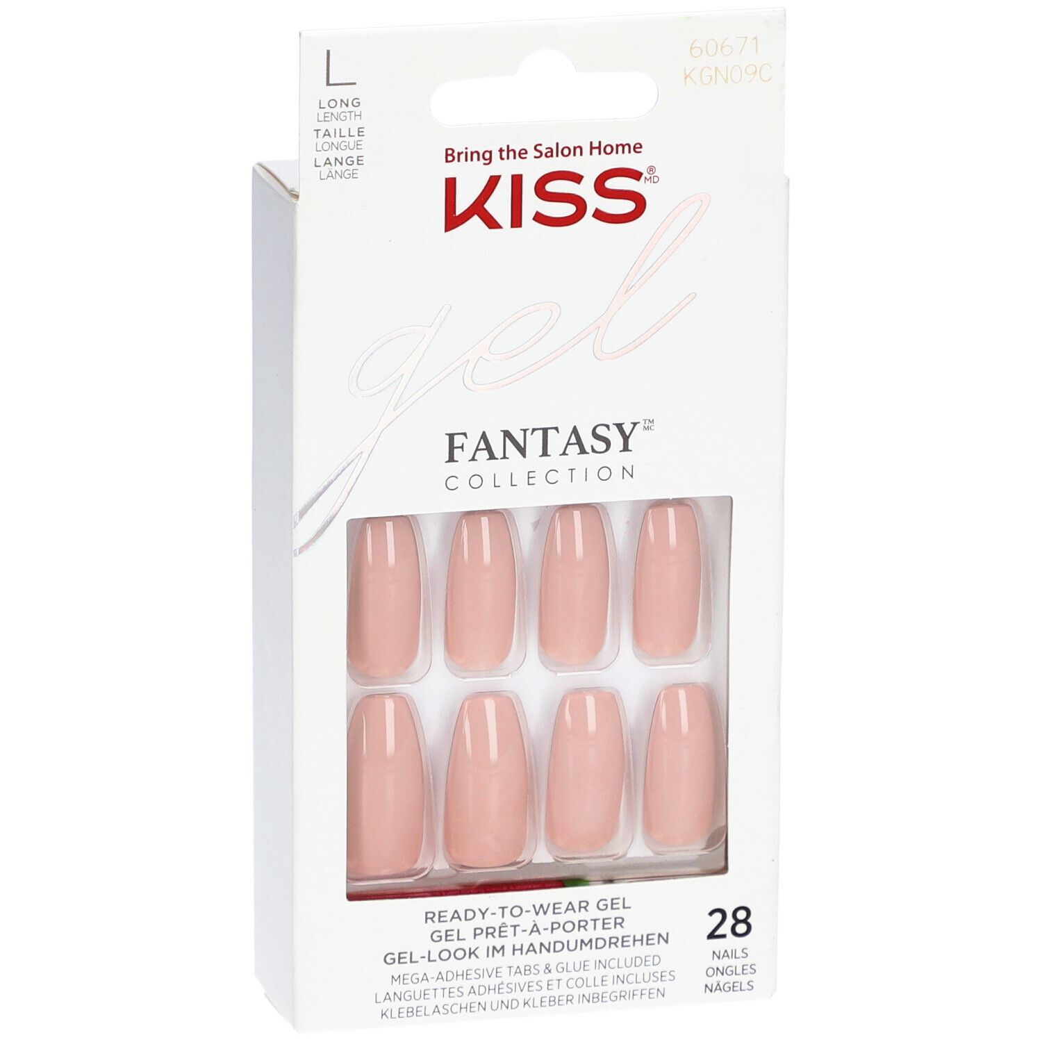 KISS Gel Fantasy Falsche Nägel Gel Prêt-à-porter - Absolutely Fabulous