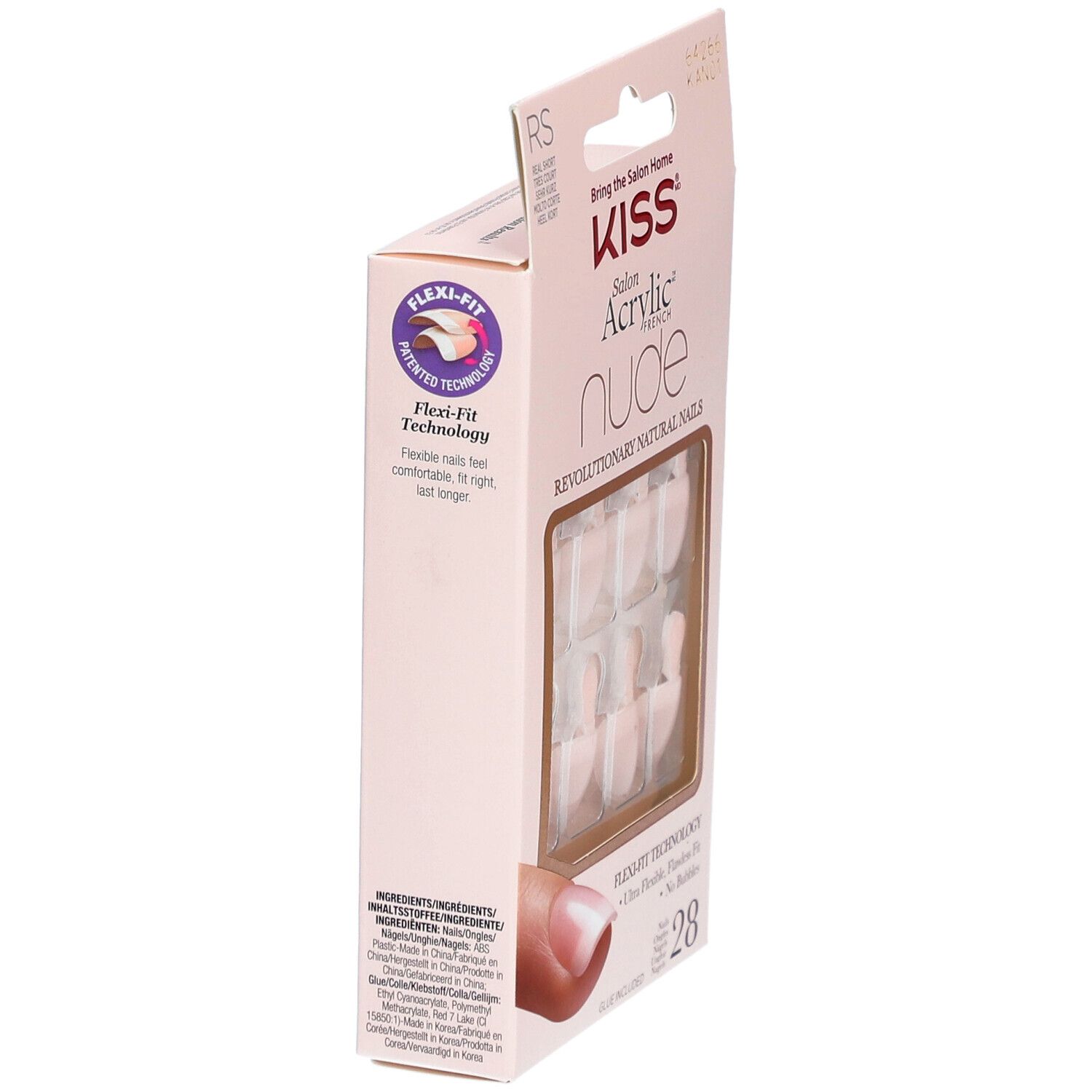 KISS Salon Acrylic Nude Nails Breathtaking (n)