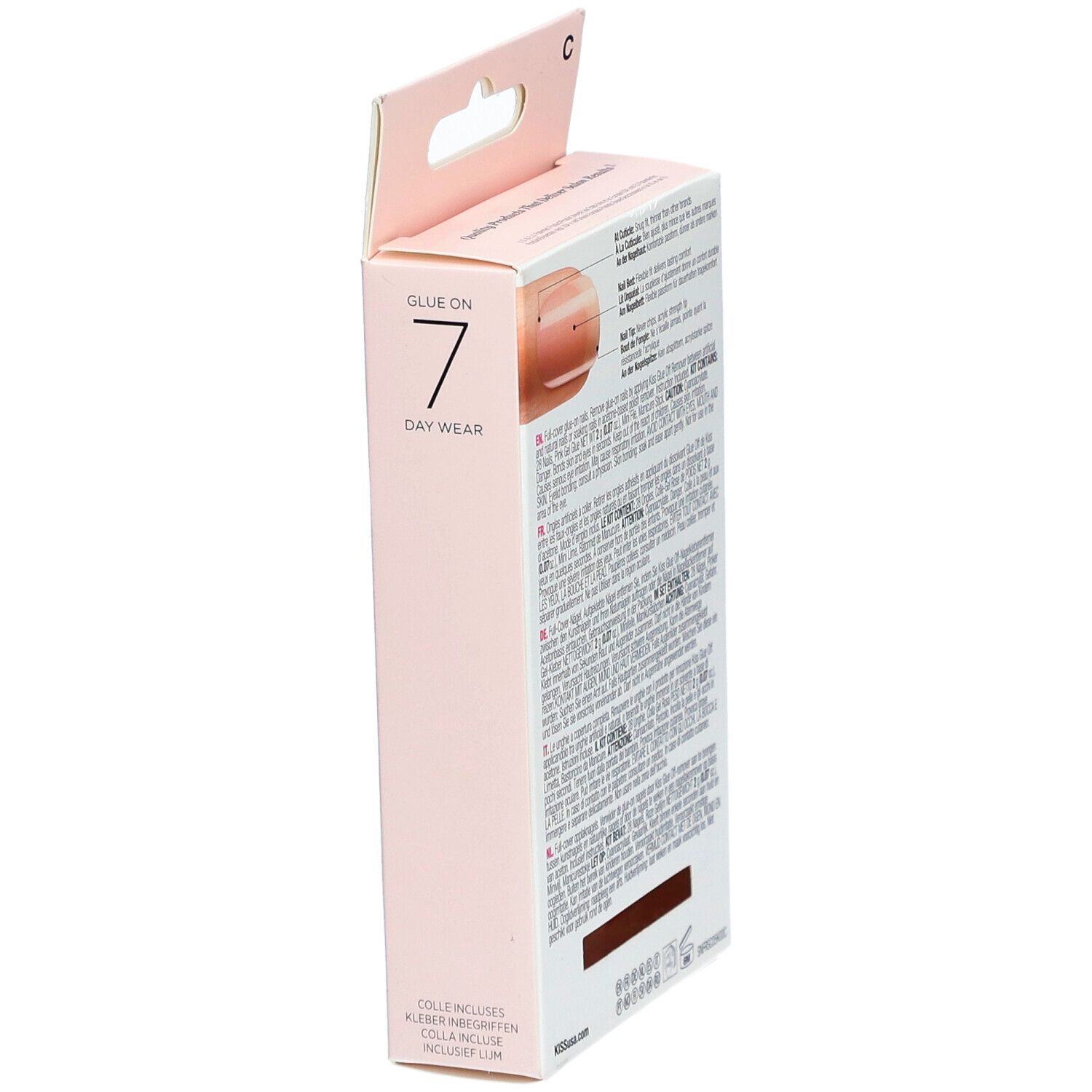 KISS Salon Acrylic Nude Nails Breathtaking (n)