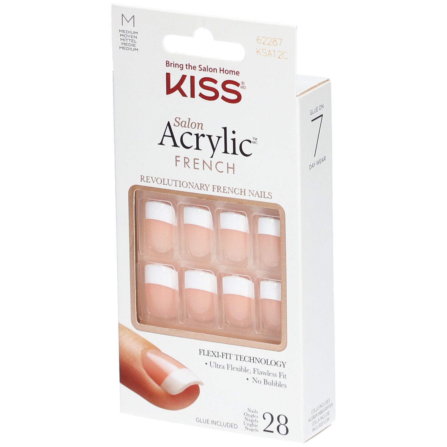 KISS Salon Acrylic French Nails Rumour Mill