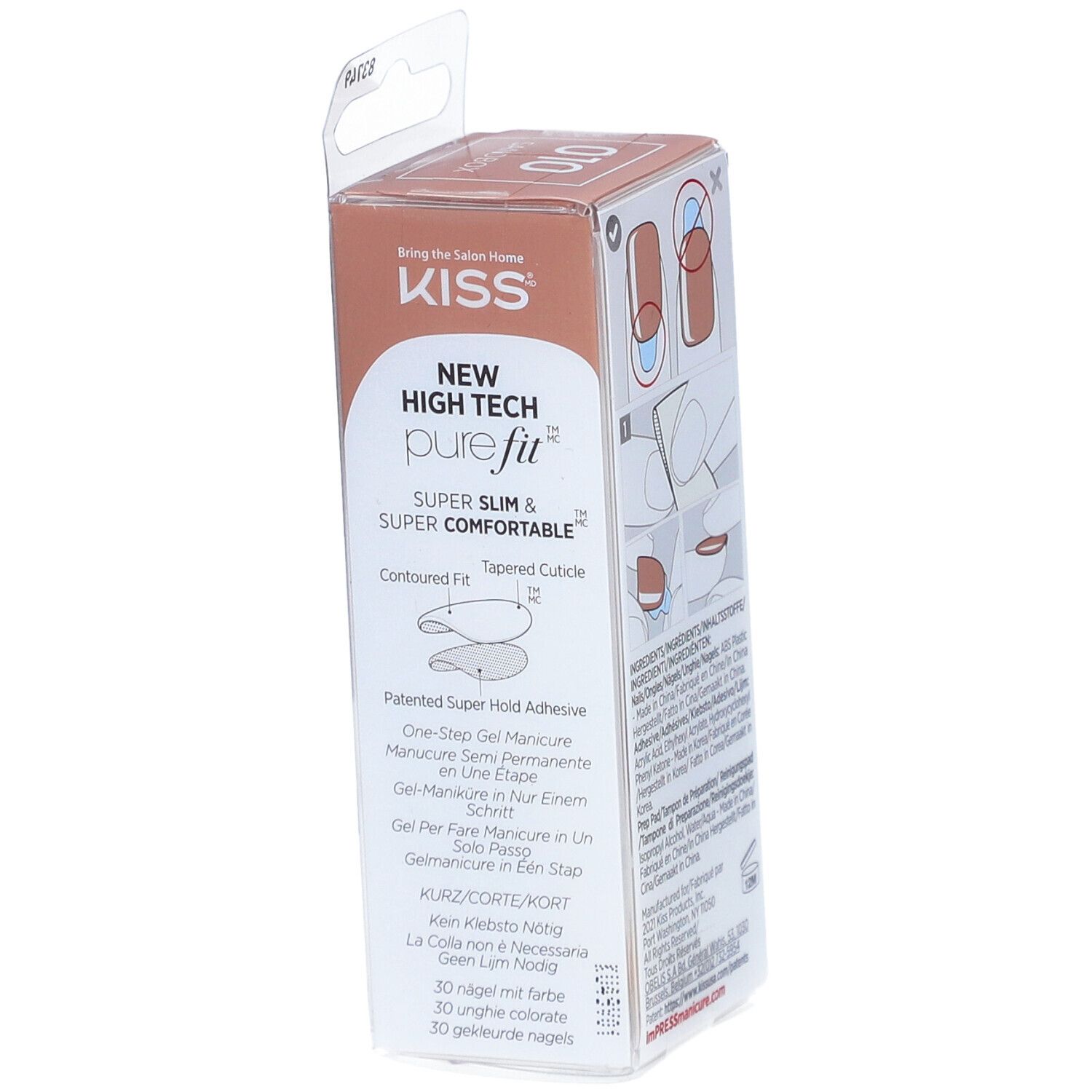 KISS ImPress Color Kit Falsche Nägel Gel Prêt-à-porter - Sandkasten