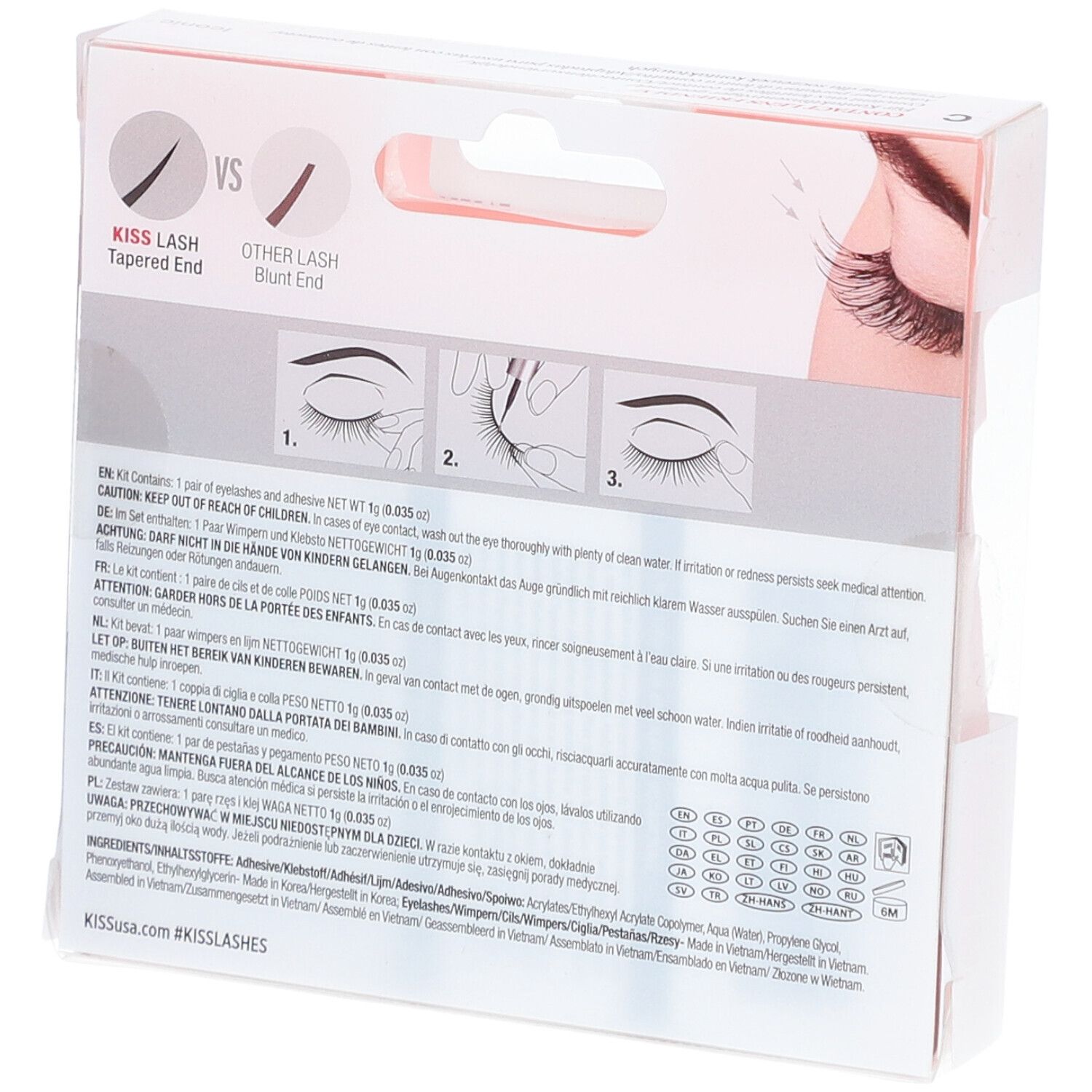 KISS Looks So Natural Faux-Cils – Modèle Shy