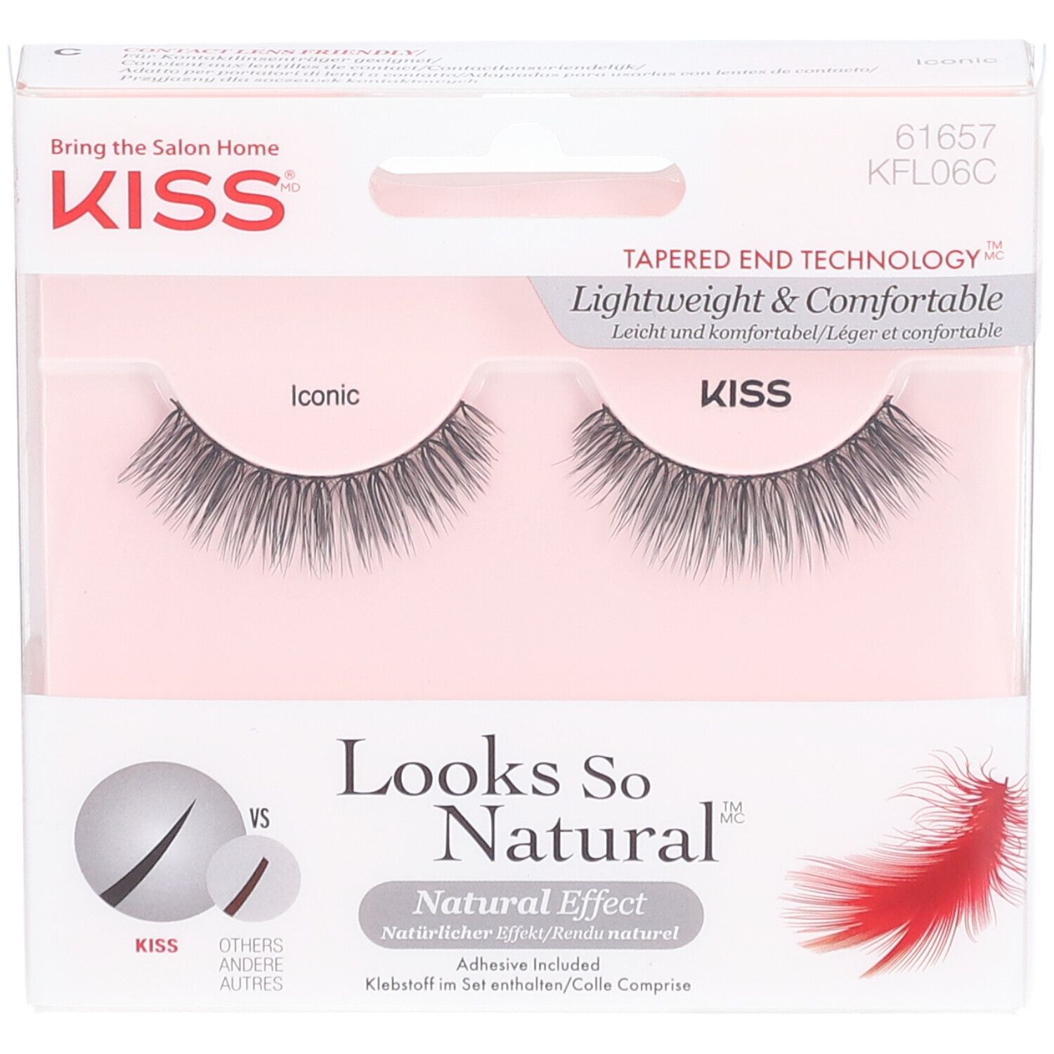 KISS Looks So Natural Faux-Cils – Modèle Shy