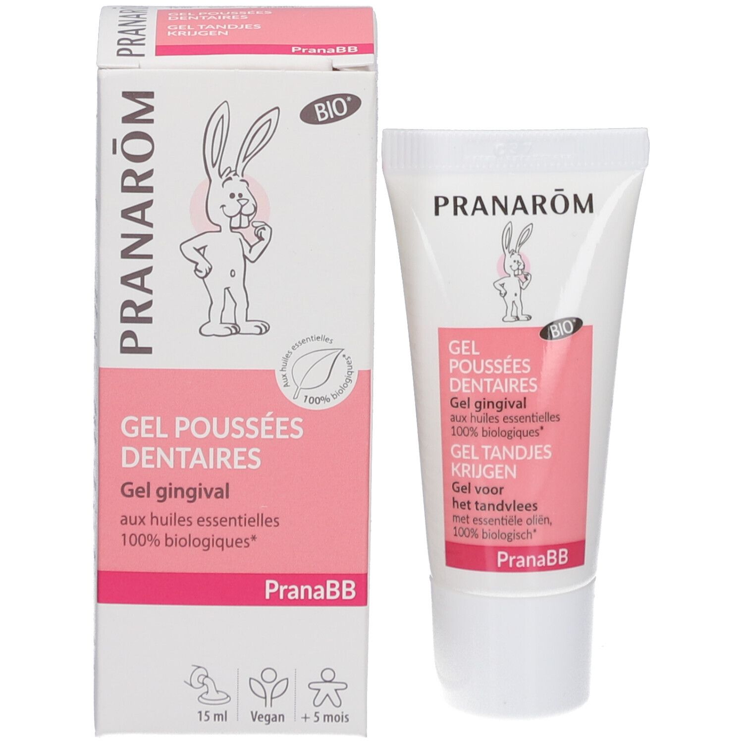 Pranarom PranaBB Gel gingival Poussée dentaire