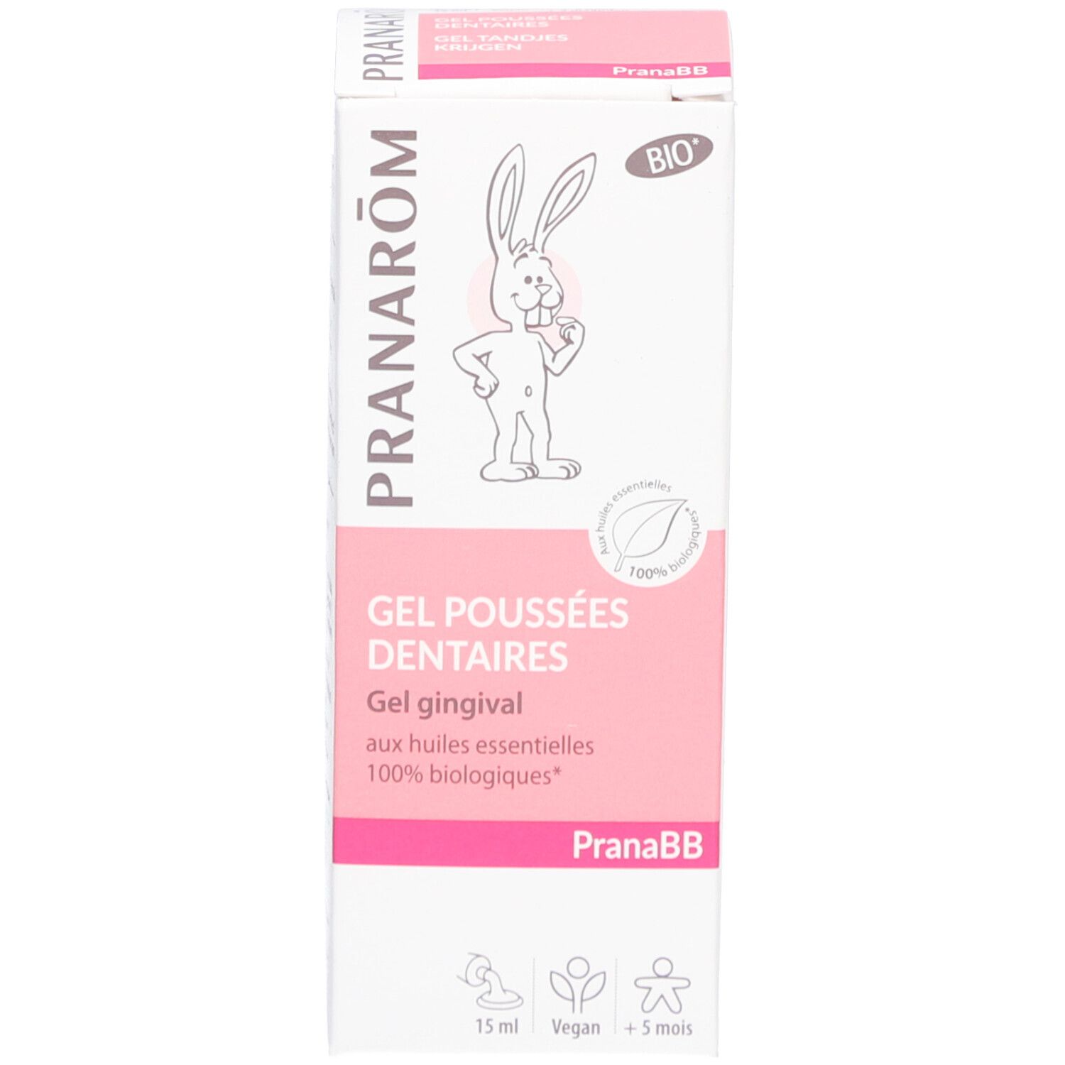 Pranarom PranaBB Gel gingival Poussée dentaire