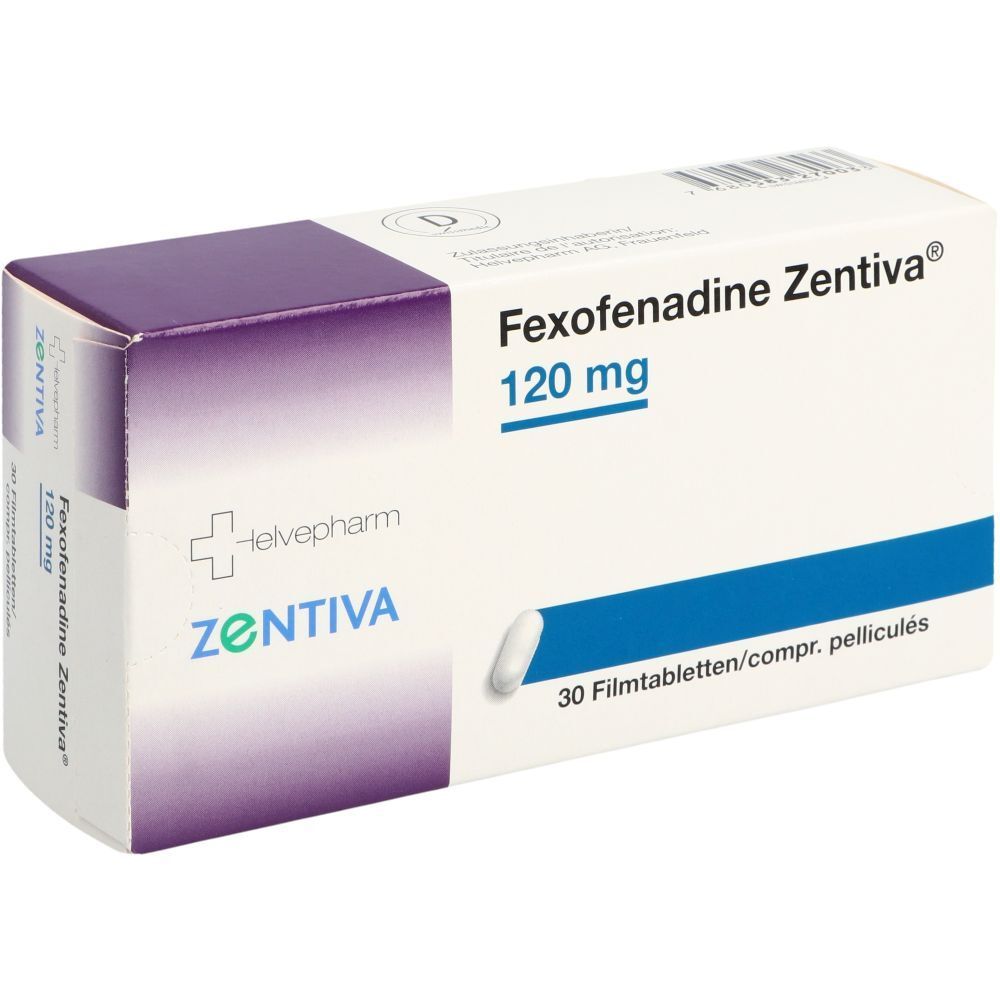FEXOFENADINE Zentiva Filmtabl 120 mg 30 Stk